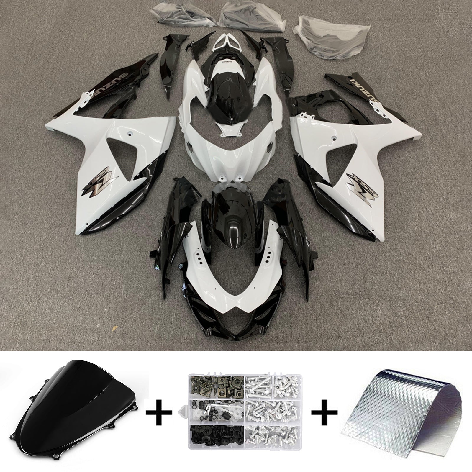 2009-2016 Suzuki GSXR1000 K9 Kit de carénage carrosserie plastique ABS