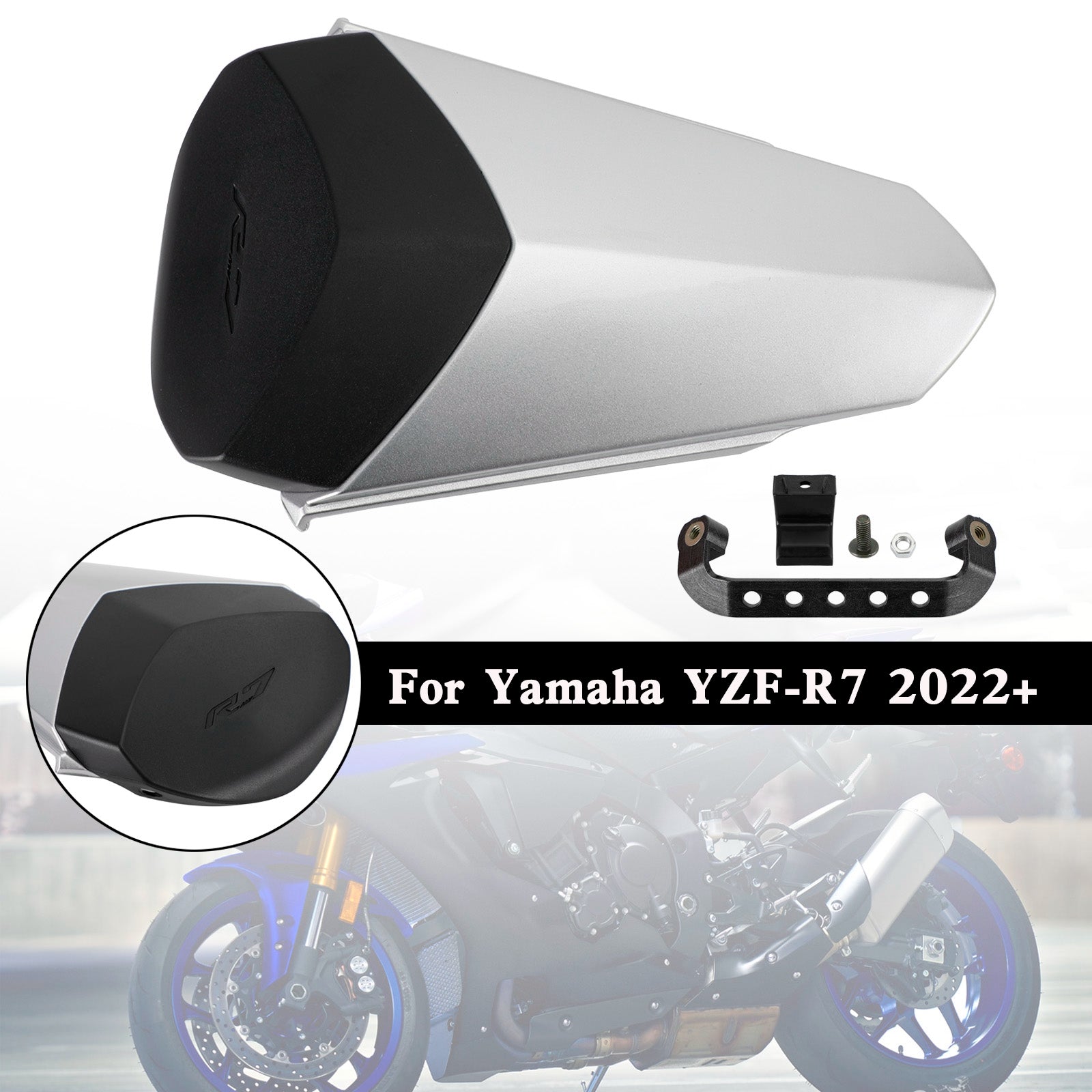 2022-2023 YAMAHA YZF-R7 YZF R7 Staart Achterbank Cover Kuip Cowl