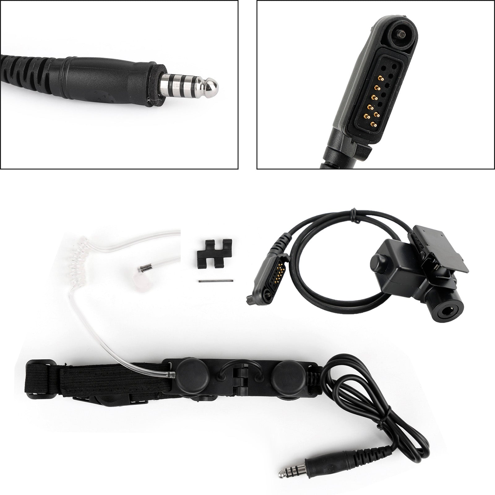 Z-Tactical Keelmicrofoon Verstelbare Headset Voor Hytera PD600 PD602 PD602g PD605