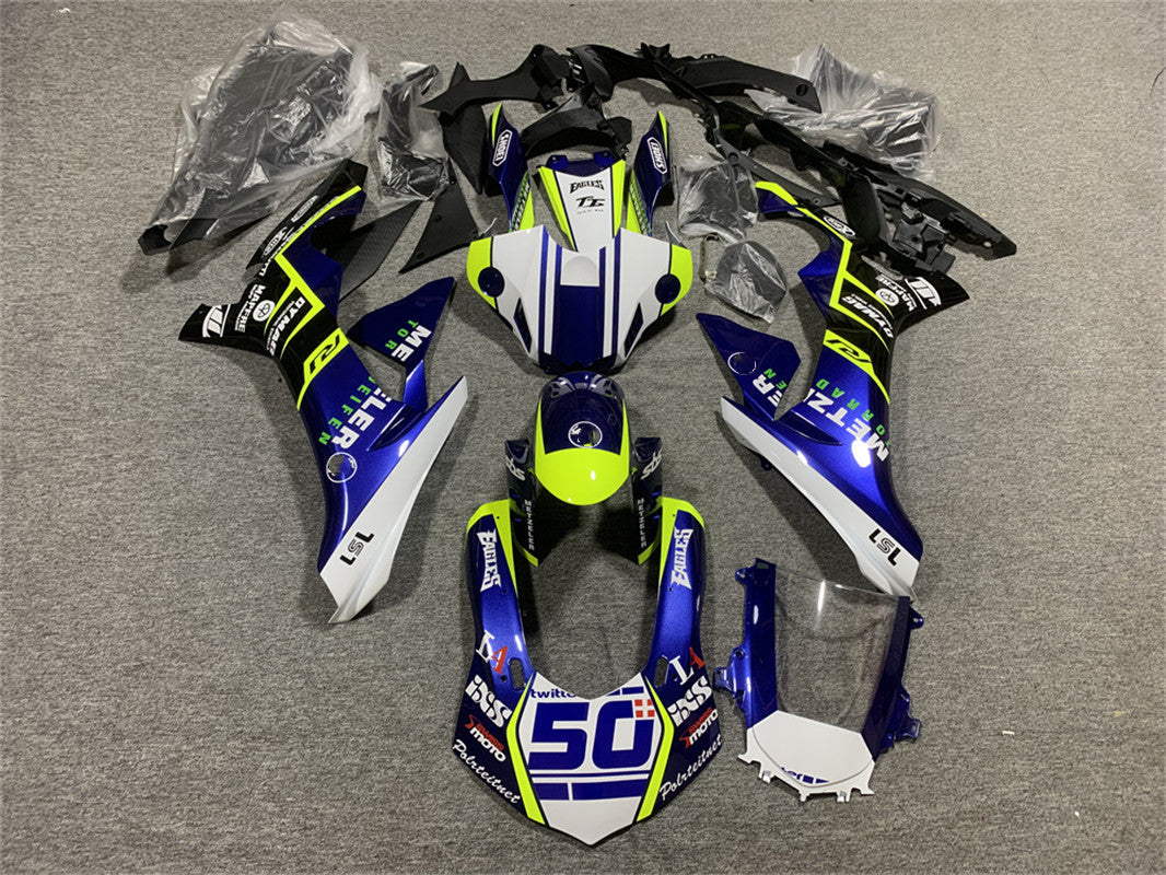 2015-2019 Yamaha YZF 1000 R1 Injection Fairing Kit Karosseri Plast ABS #132