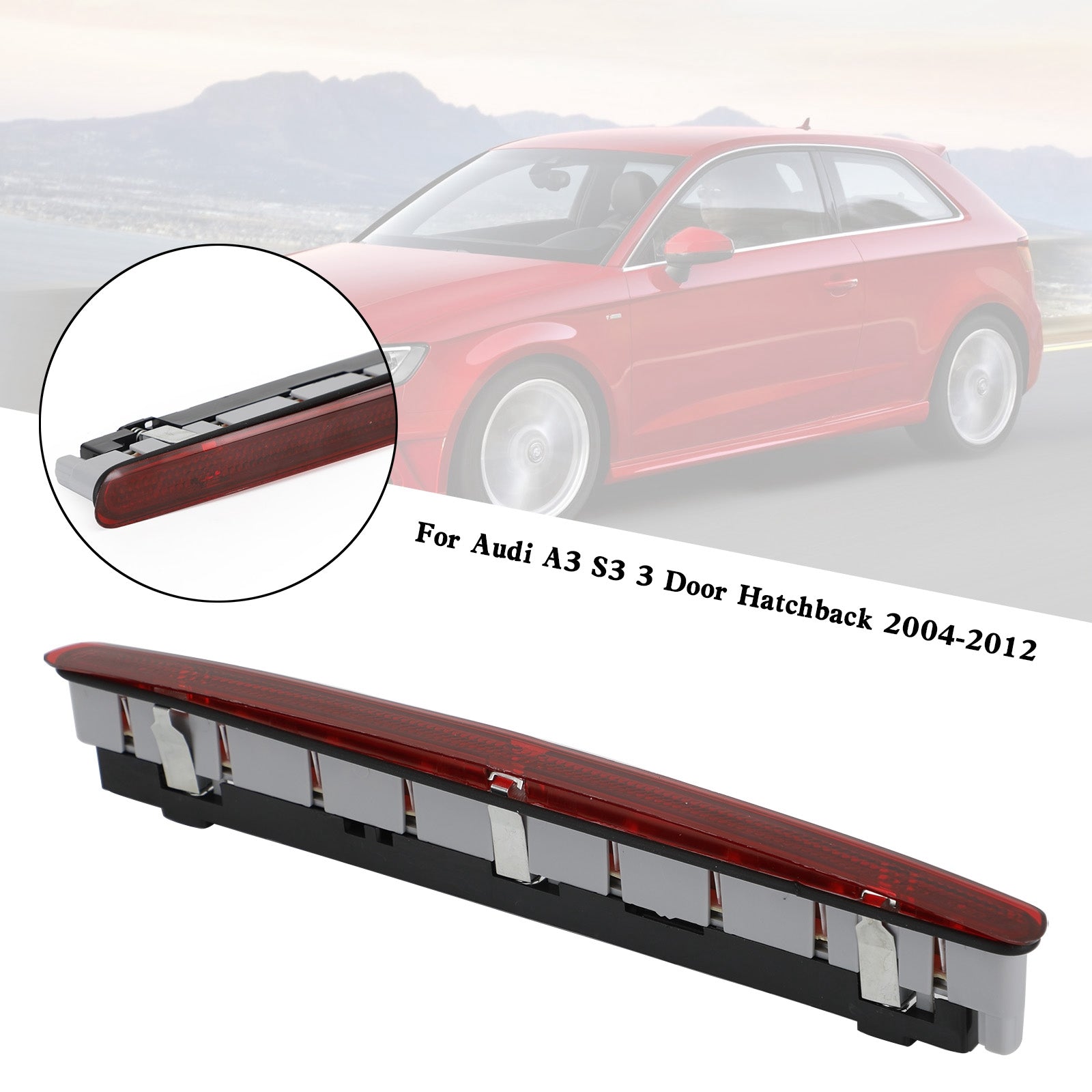 2004-2012 Audi A3 S3 3 portes à hayon troisième feu stop?8P3945097