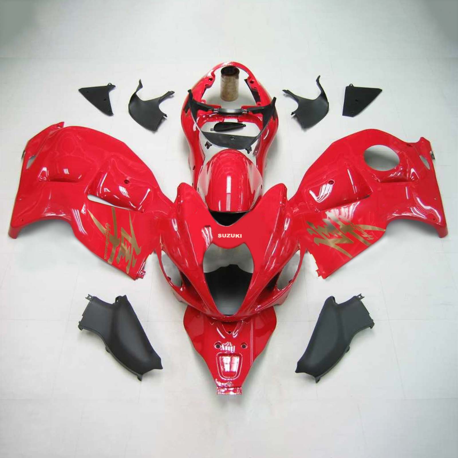 1999-2007 Suzuki Hayabusa GSX1300 Amotopart injectiekuipset carrosserie kunststof ABS #122