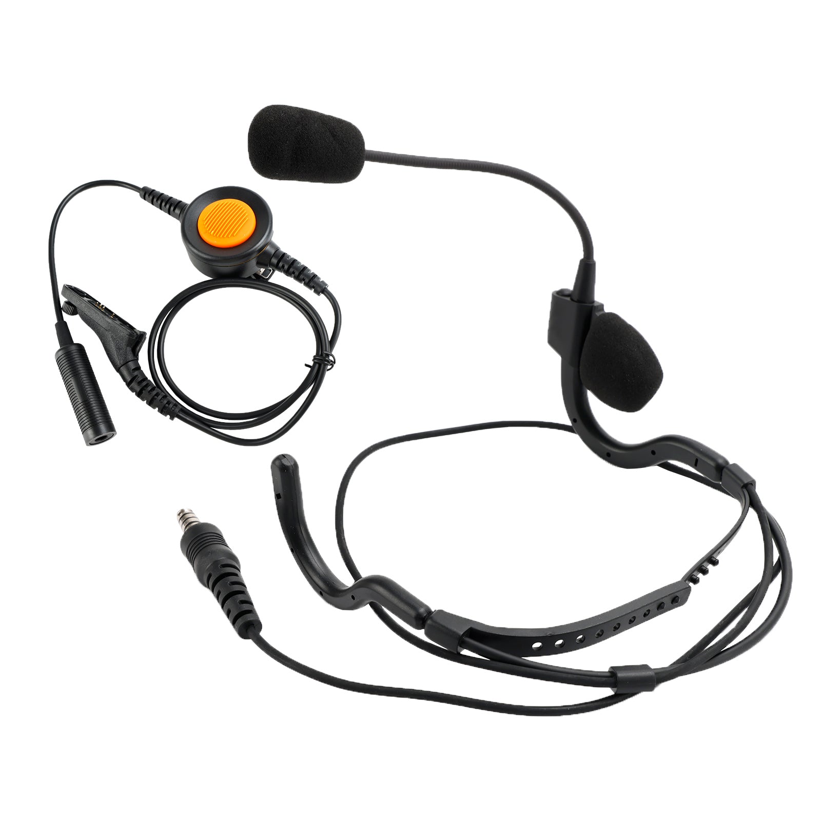 7.1-C8 Achterkant Mount Grote Plug Tactische Headset Voor XPR6300 XPR6350 XPR6380 XPR6500