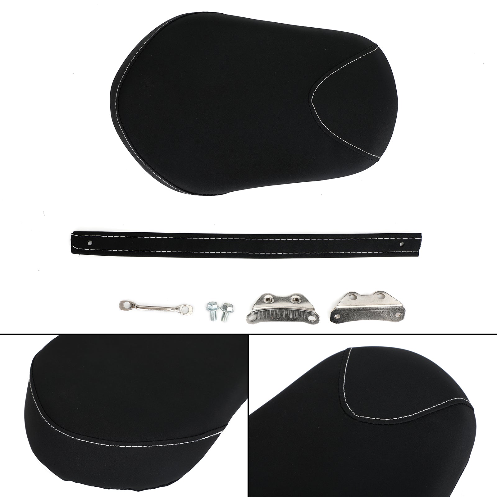 Rear Passenger Seat Black Cushion Fit For Yamaha Bolt Xv950 Xv 950 14-17