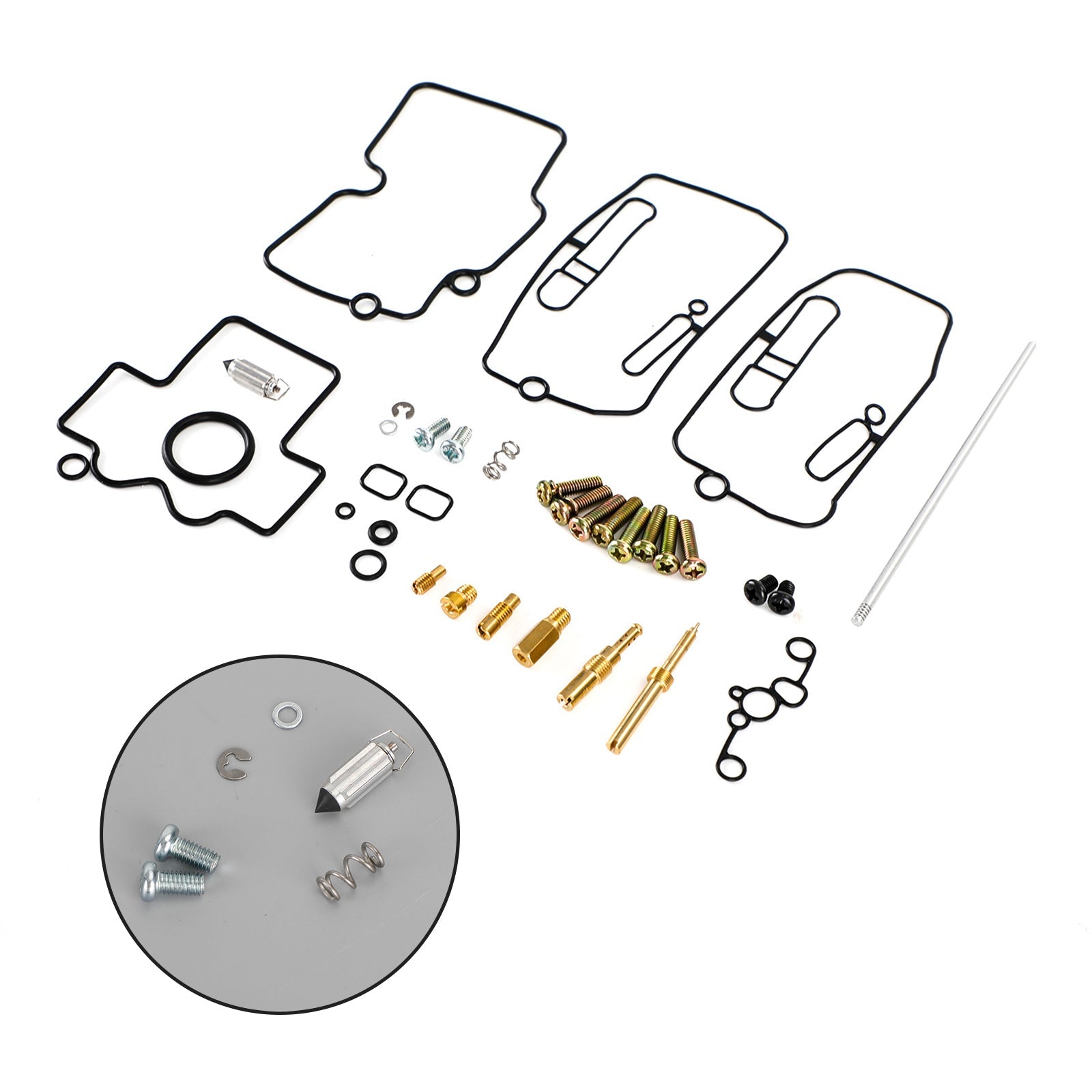 Kit de réparation de reconstruction de carburateur adapté pour Yamaha YFZ450 2004-2009 générique