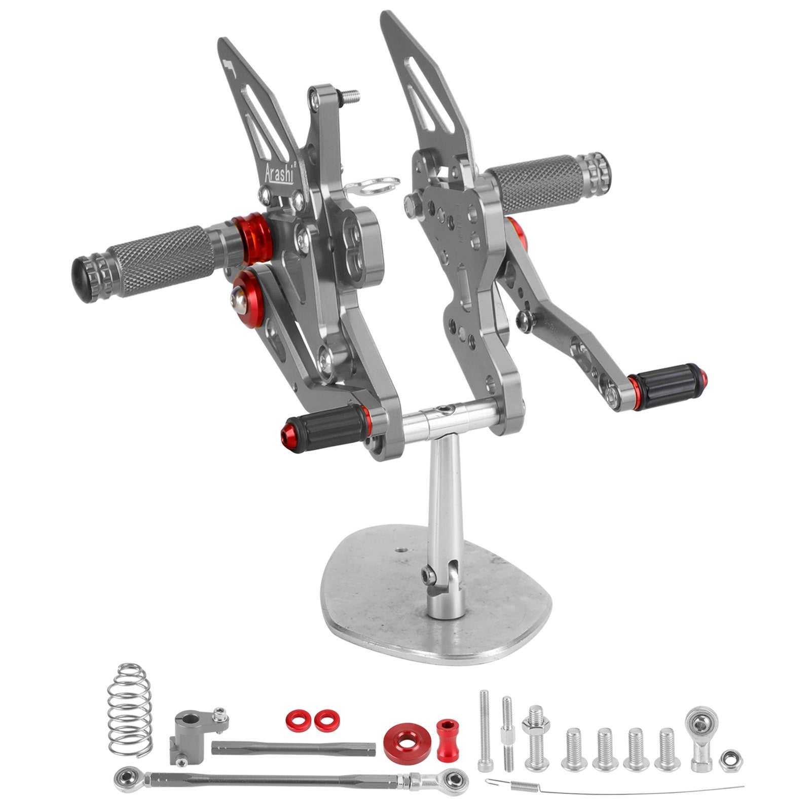 2019-2023 Honda CB CBR 650 R 650 F CNC aluminium achtersets voetsteunen