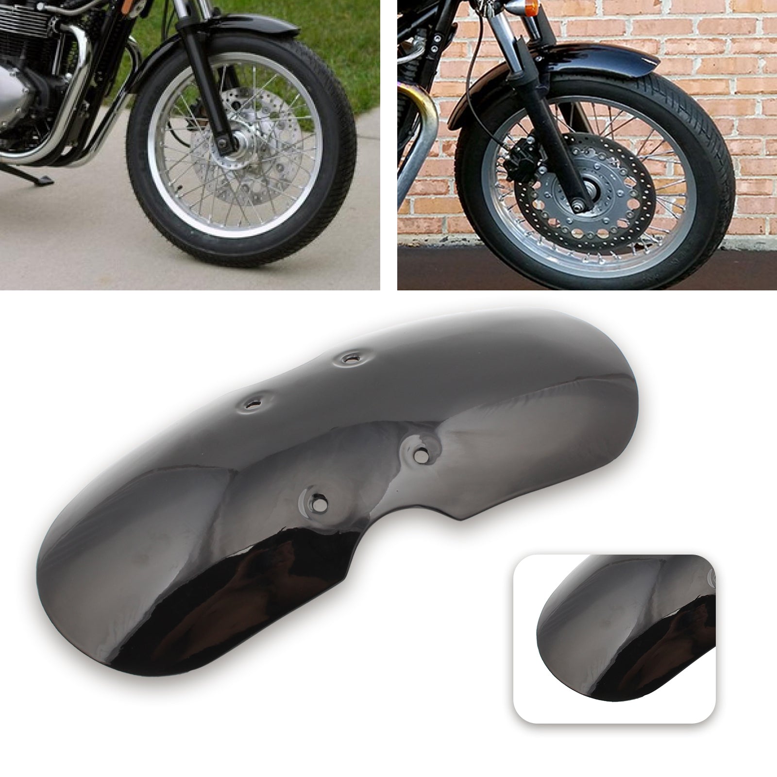 Garde-boue avant Bonneville T100 Scrambler Thruxton 2001-2016