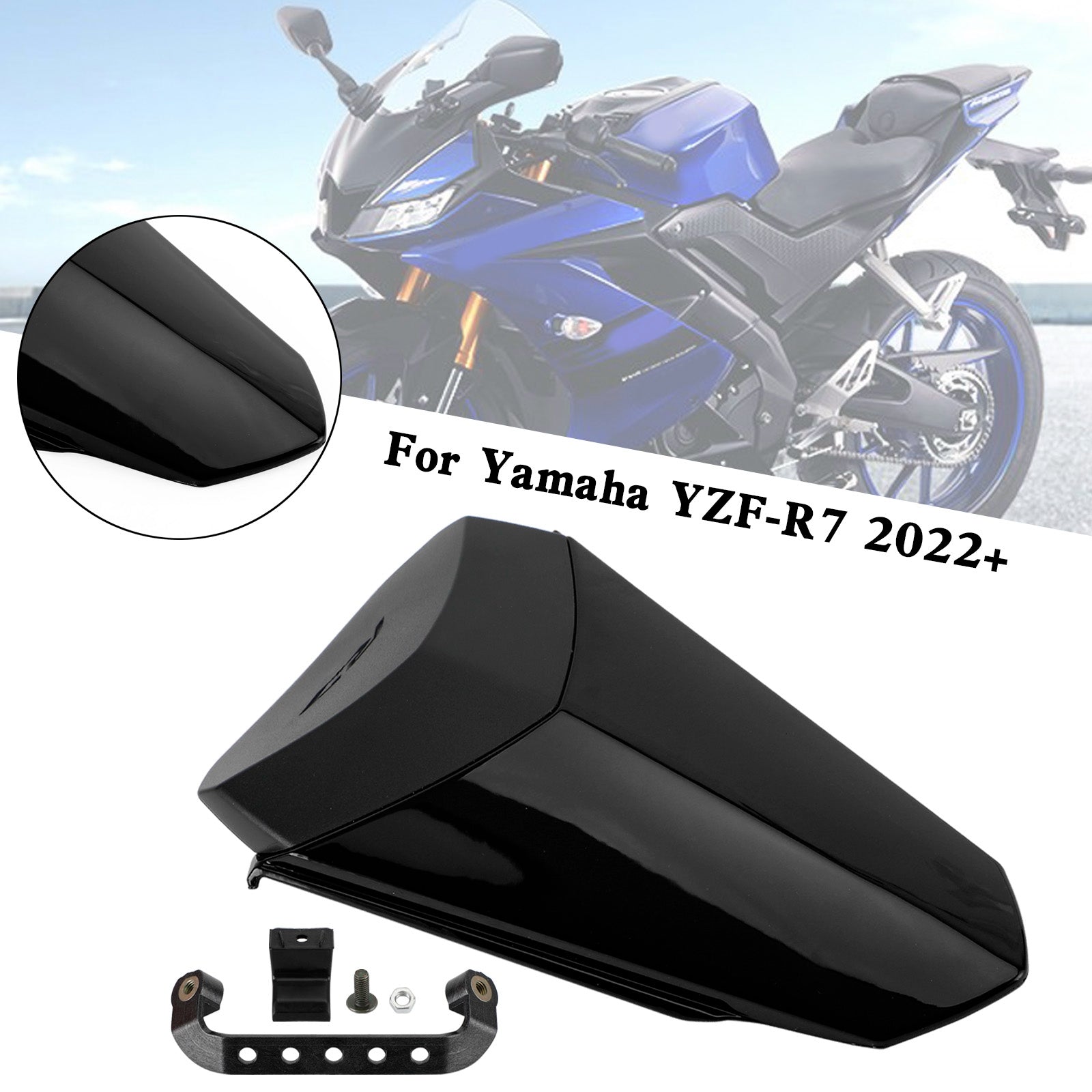 2022-2023 YAMAHA YZF-R7 YZF R7 Staart Achterbank Cover Kuip Cowl