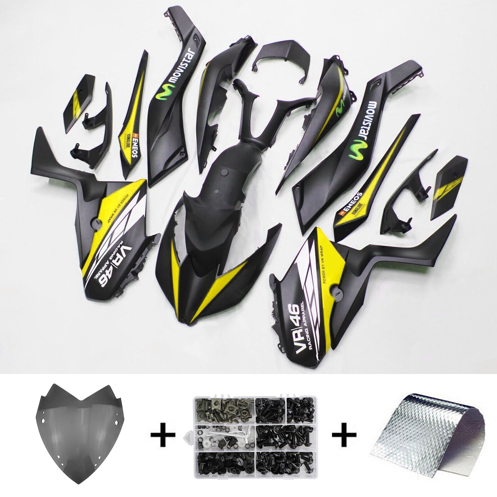 2017-2021 Yamaha XMAX300 Amotopart Injection Fairing Kit Bodywork #115