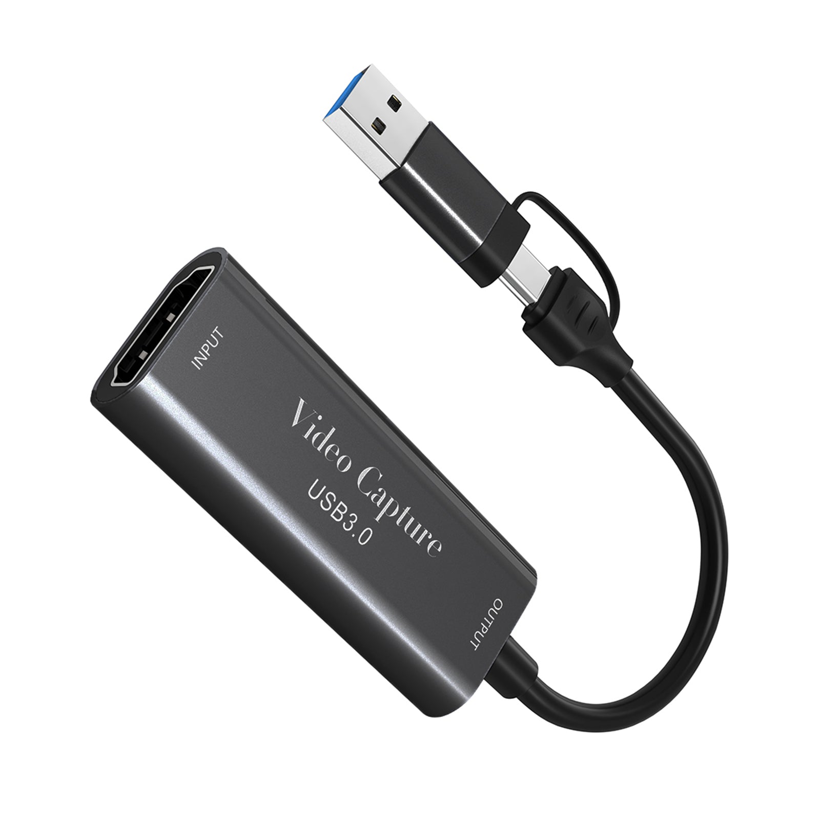 Type-C USB3.0 deux-en-un 4K HD carte de capture vidéo 1080P60Hz jeu diffusion en direct