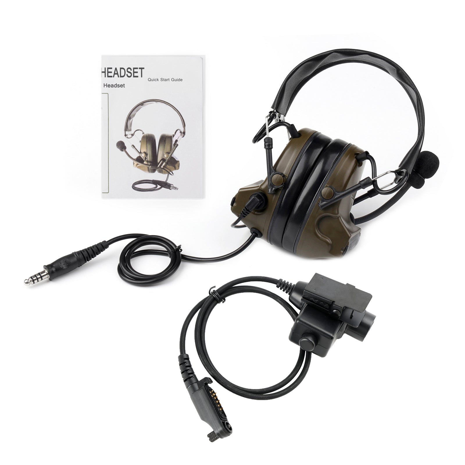 Casque tactique Z H50, pour Hytera HYT PD600 PD602 PD602g PD605 PD660 PD662 PD665