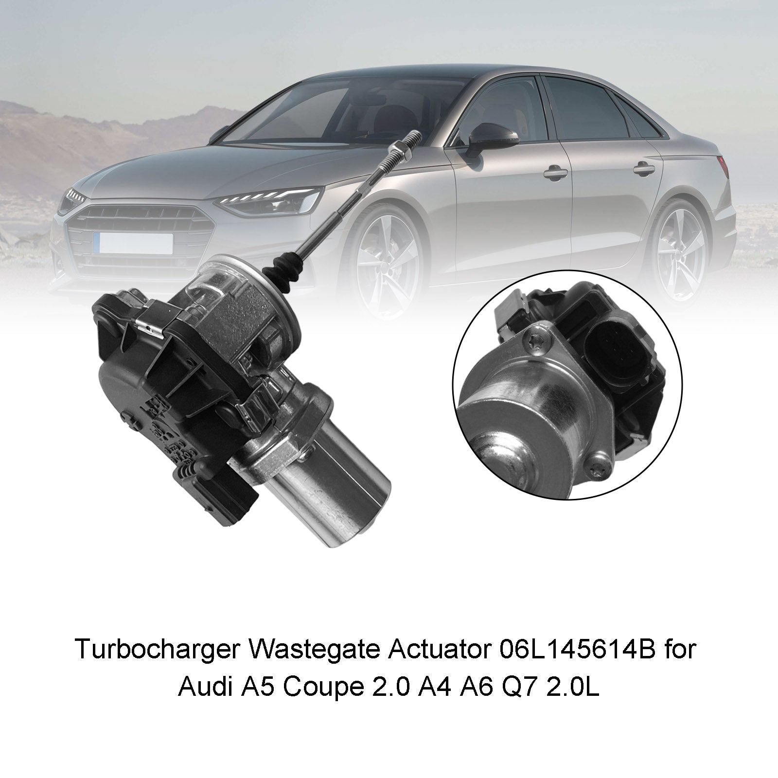 Actionneur de soupape de décharge de turbocompresseur, pour Audi A5 coupé 2.0 A4 A6 Q7 2.0L générique