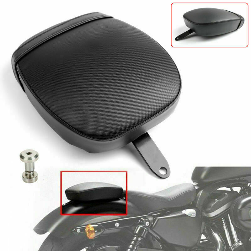 Sportster '72 '48 XL1200 X/V XL883 Cushion Rear Seat Passenger Pillion Pad Generic