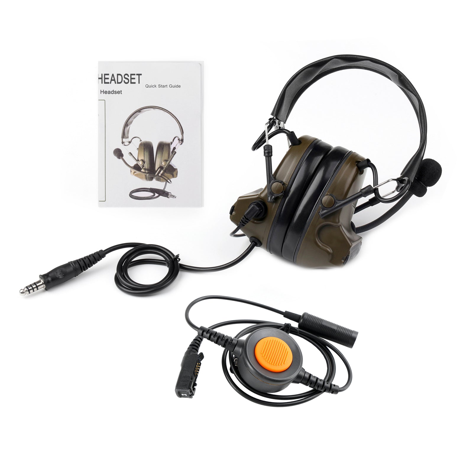 For E8600/8608/8268 IMTP3100 MTP3150 MTP3250 6Pin U94 PTT Z Tactical H50 Headset