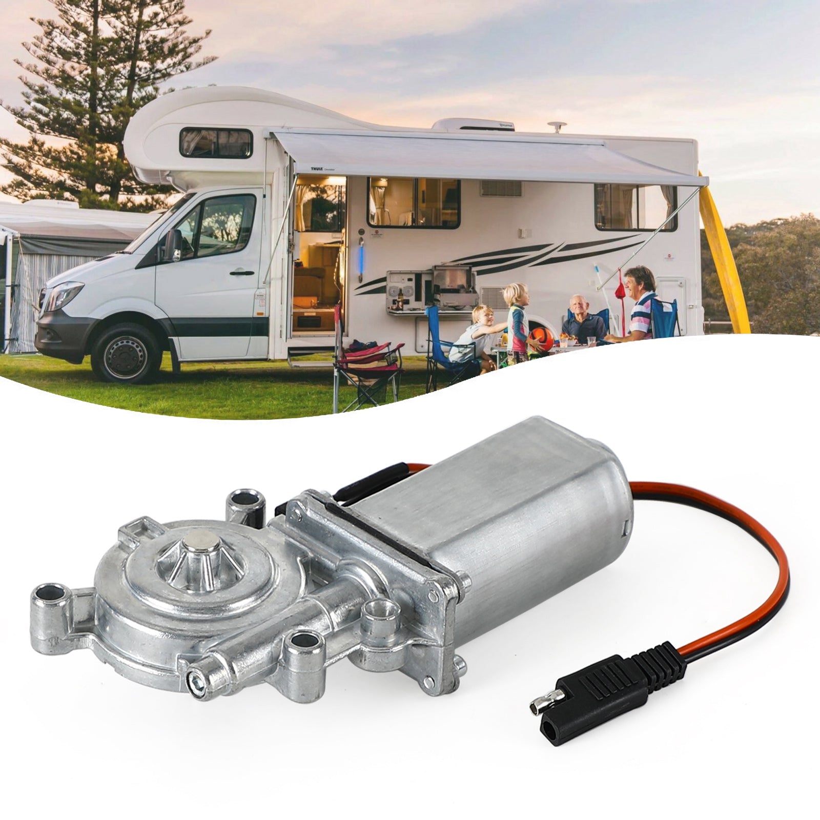 Camper RV Power Luifelmotor 373566 266149 voor Solera Venture LCI Lippert