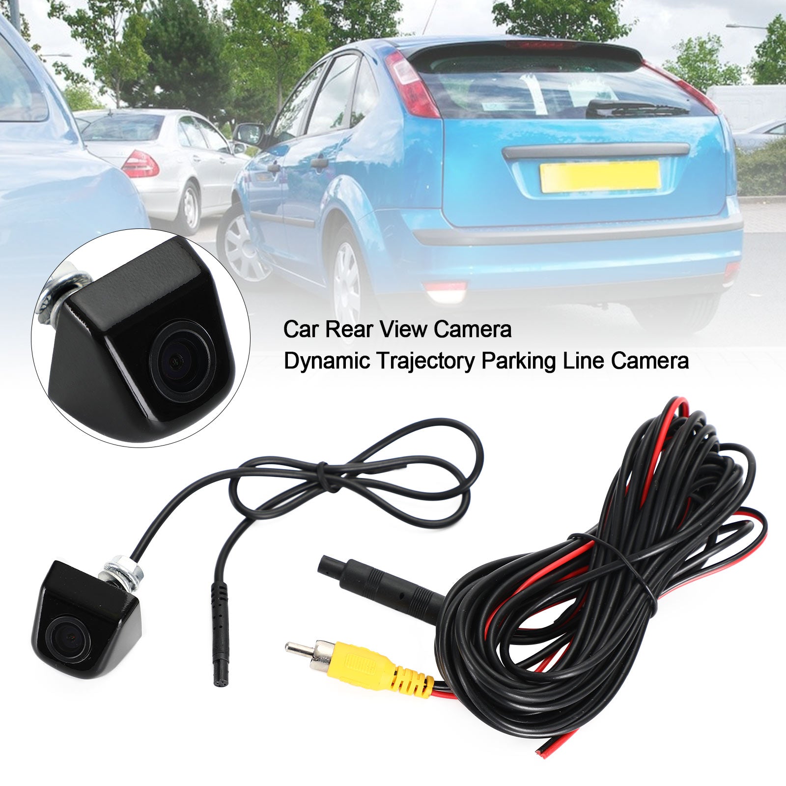 Dynamic Trajectory Parking Line Reverse Camera Night Vision 155 Degree Wide View