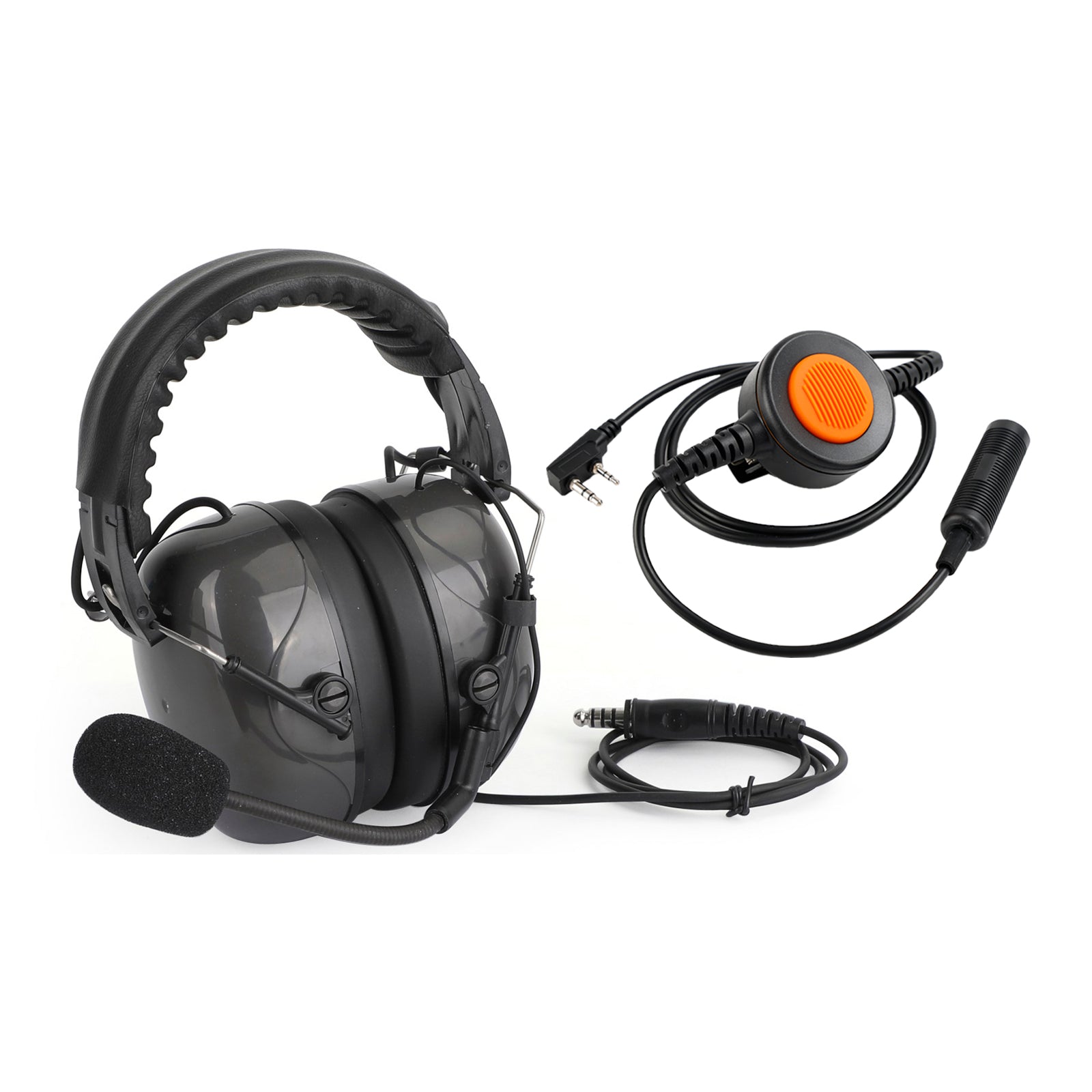 7.1-C5 Adjustable Noise Cancelling Headset For Kenwood TK-208 TK-220 TK-240