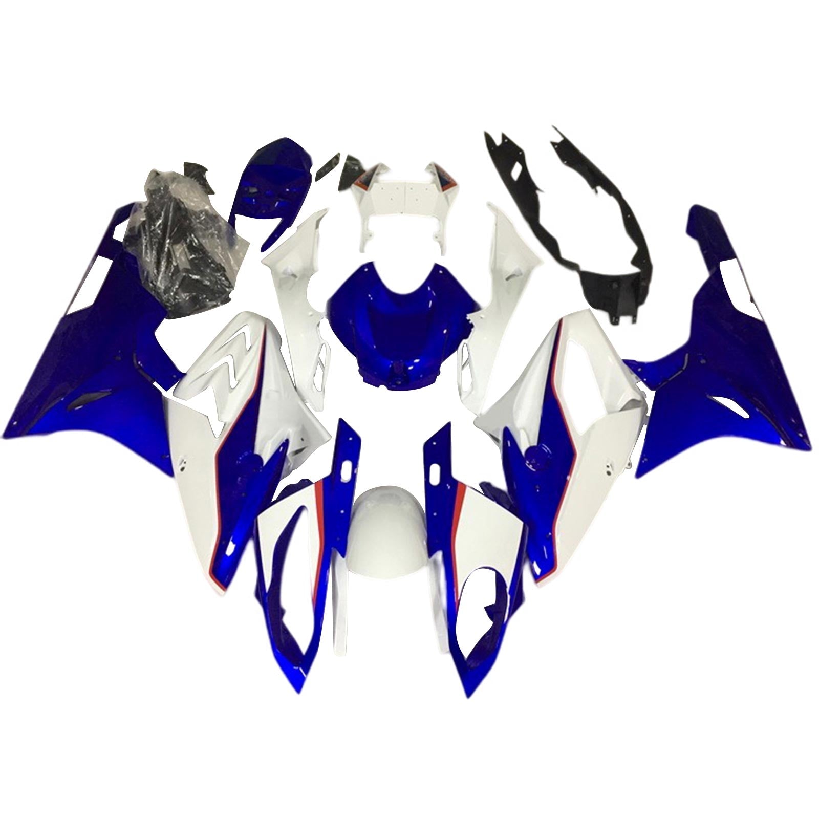 2017-2018 BMW S1000RR Fairing Kit Karosseri Plast ABS