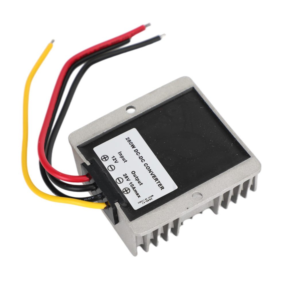 Areyourshop DC Converter Regulator 12V til 28V 280W Strømforsyning Step up Module Vanntett