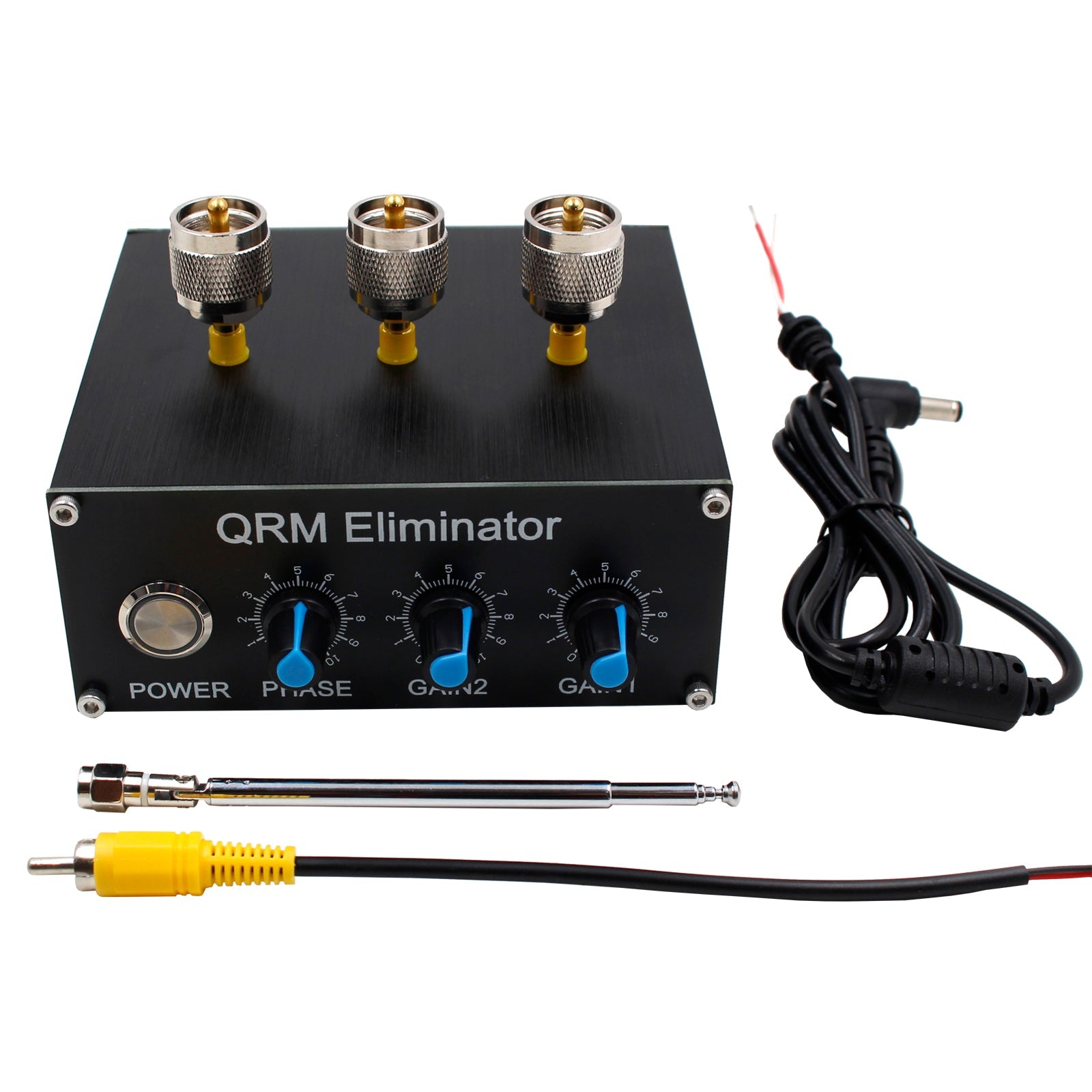 Tweede generatie Eliminator QRM Eliminator X-Phase (1-30 MHz) HF-banden Box