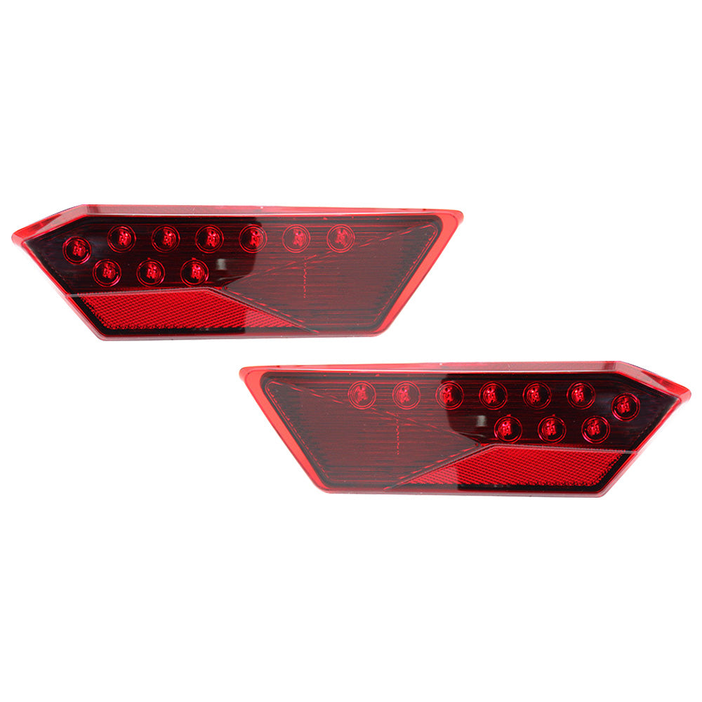 2412341 2412342 LED Tail Lights For Polaris RZR Turbo 1000 XP 900 S 2014-2019