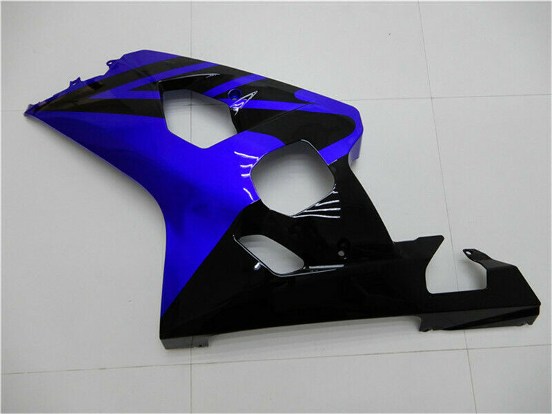 2004-2005 Suzuki GSXR600 750 Blue Black Fairing Kit by Amotopart Fairings