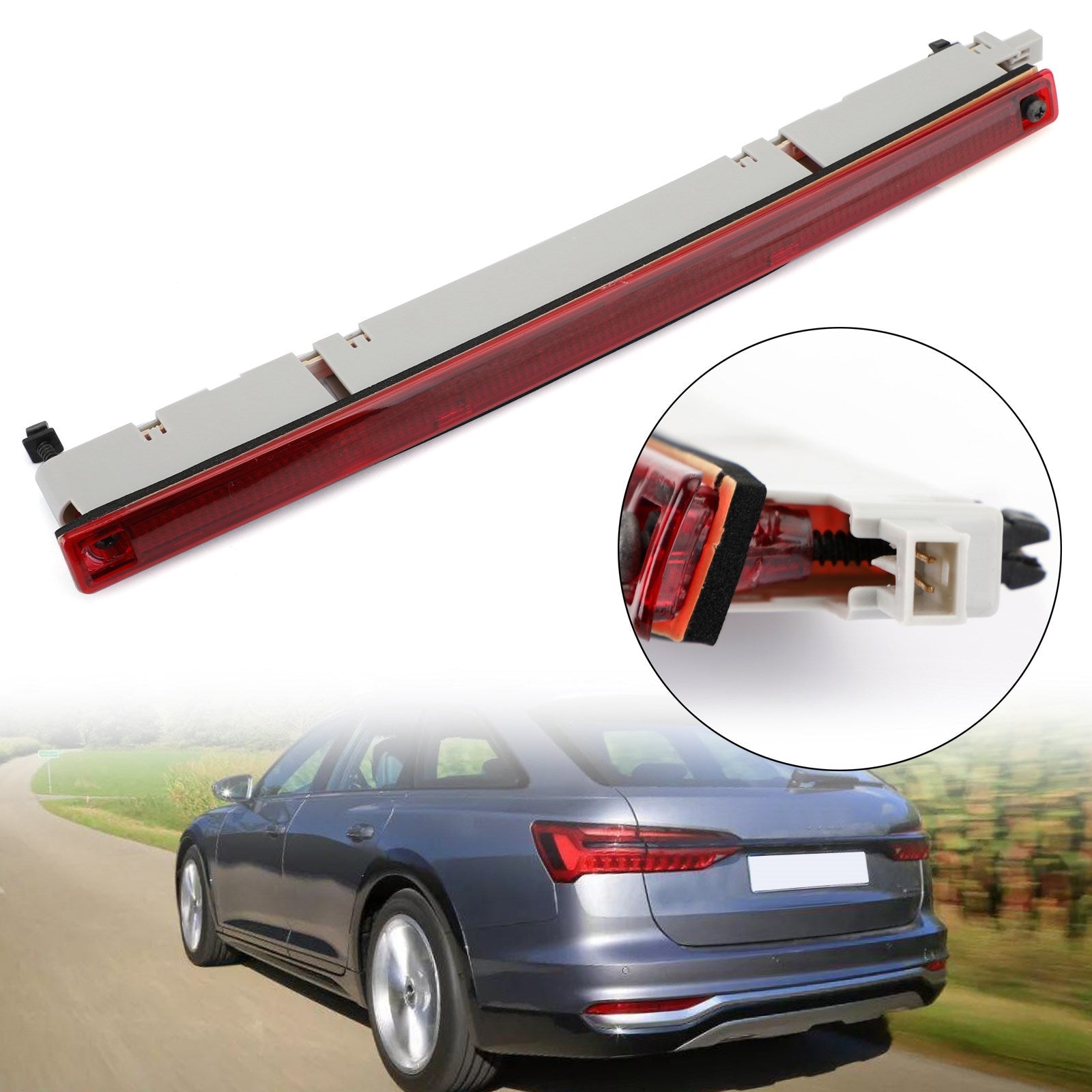 Derde 3e remstoplicht voor Audi A6 Allroad Quattro Wagon 4B9945097A Generiek