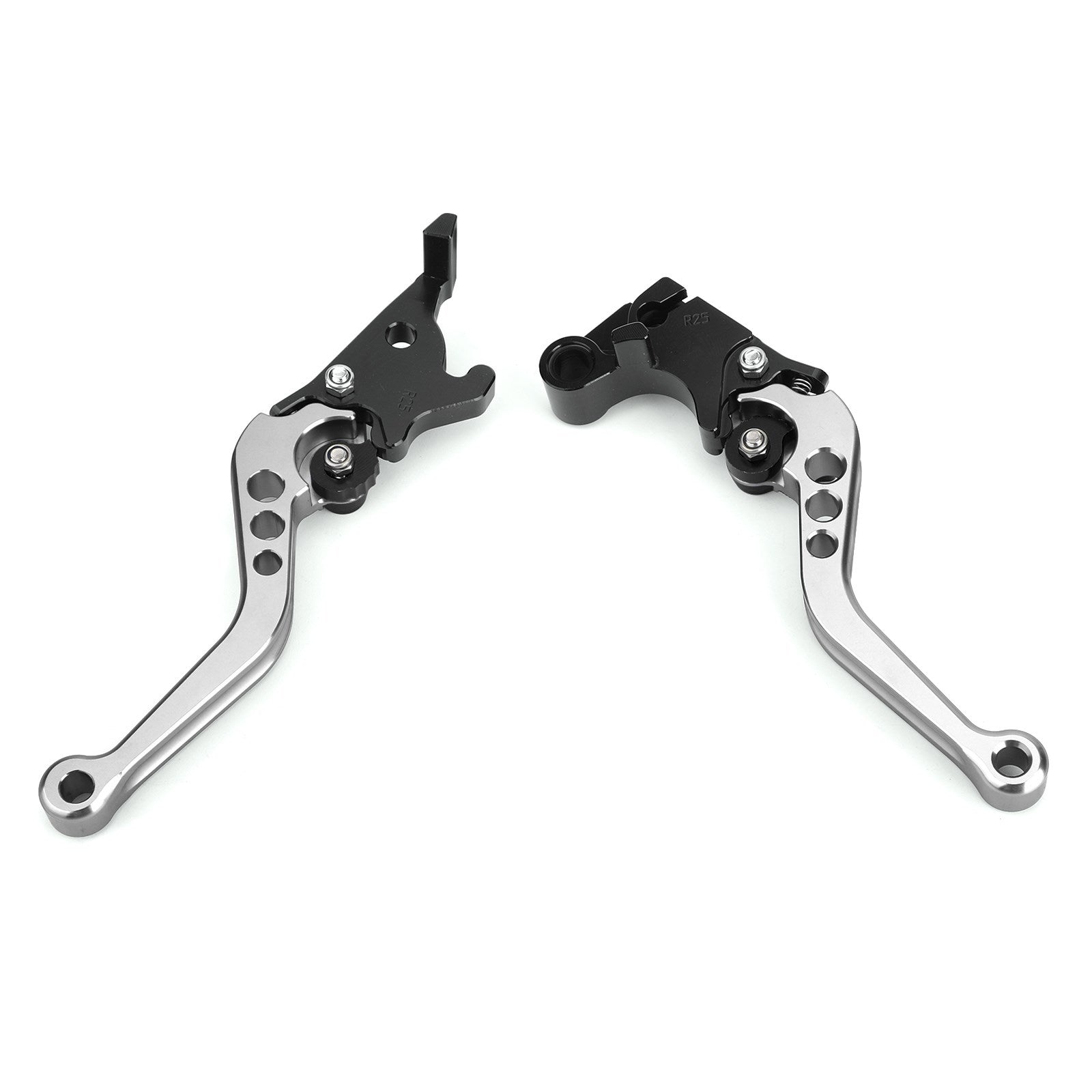 Leviers d'embrayage de frein pour YAMAHA YZF R3 R25 MT 25 2015-2017 argent générique