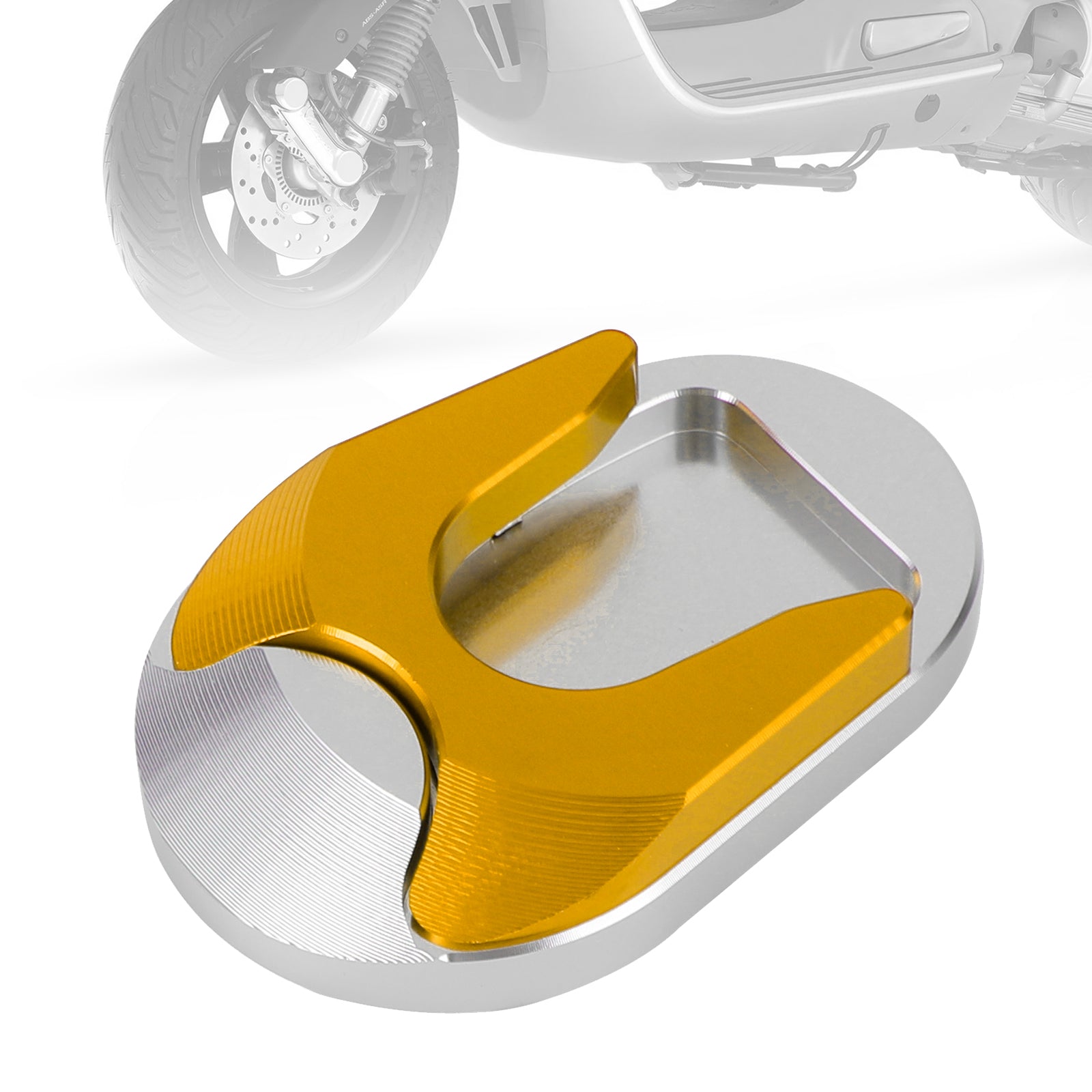 Vespa GTS300 2013?2020 Kickstand Enlarge Plate Pad