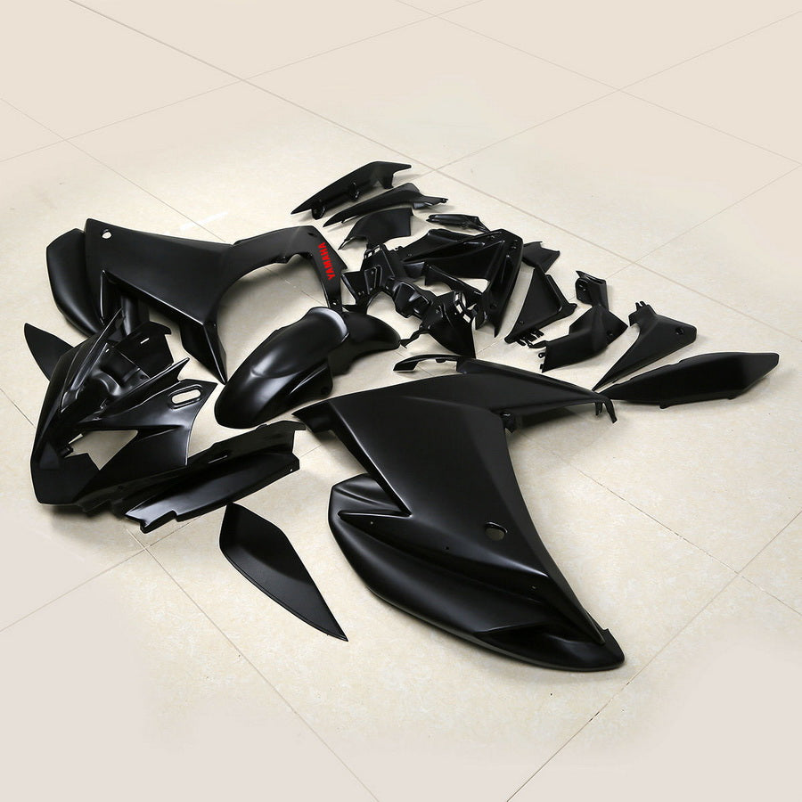 2009-2015 Yamaha FZ6R Amotopart Kit de carénage d'injection carrosserie plastique ABS #103