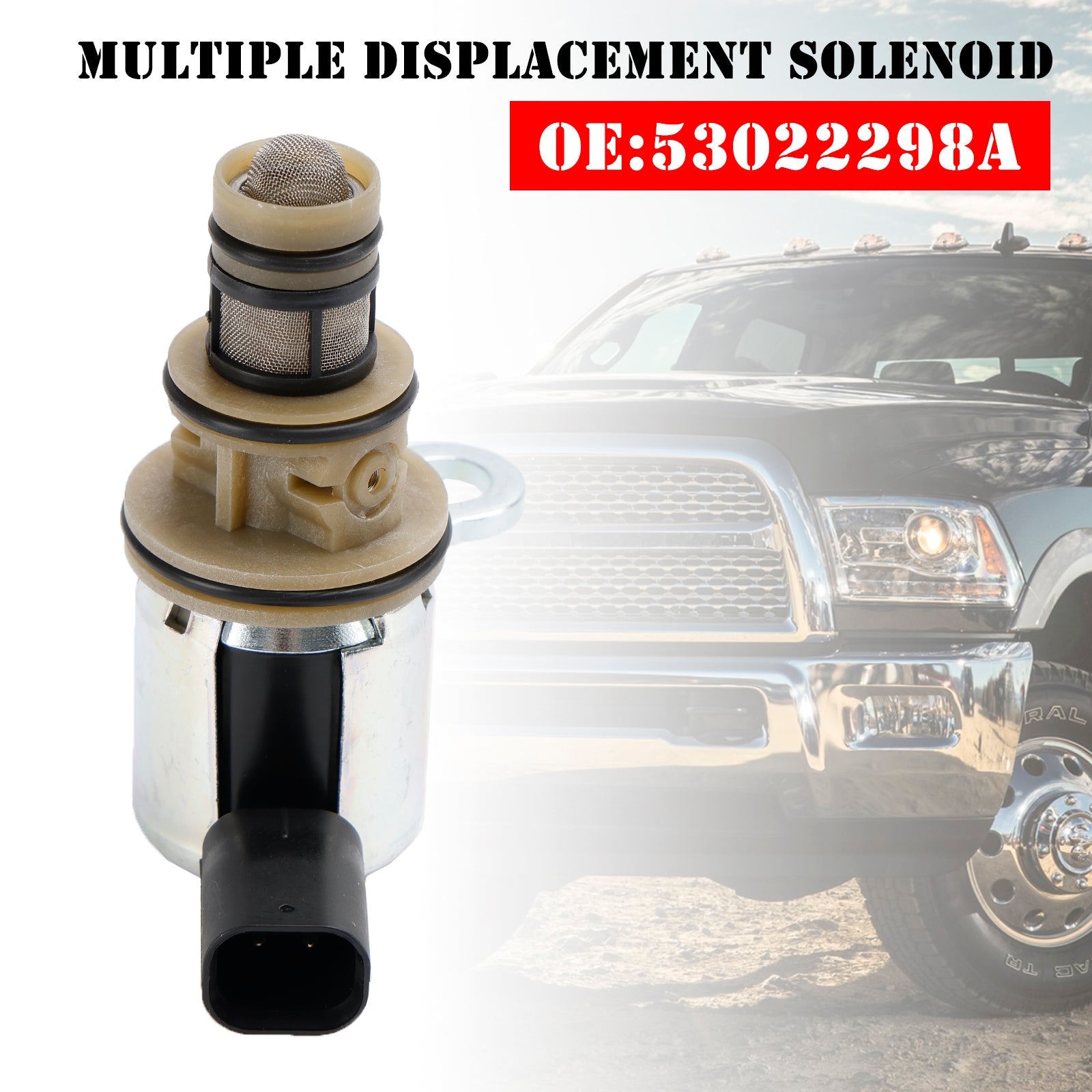 53022298AA meervoudige verplaatsingsolenoïde voor 2010-2023 Dodge Ram Jeep 5.7L 6.4L