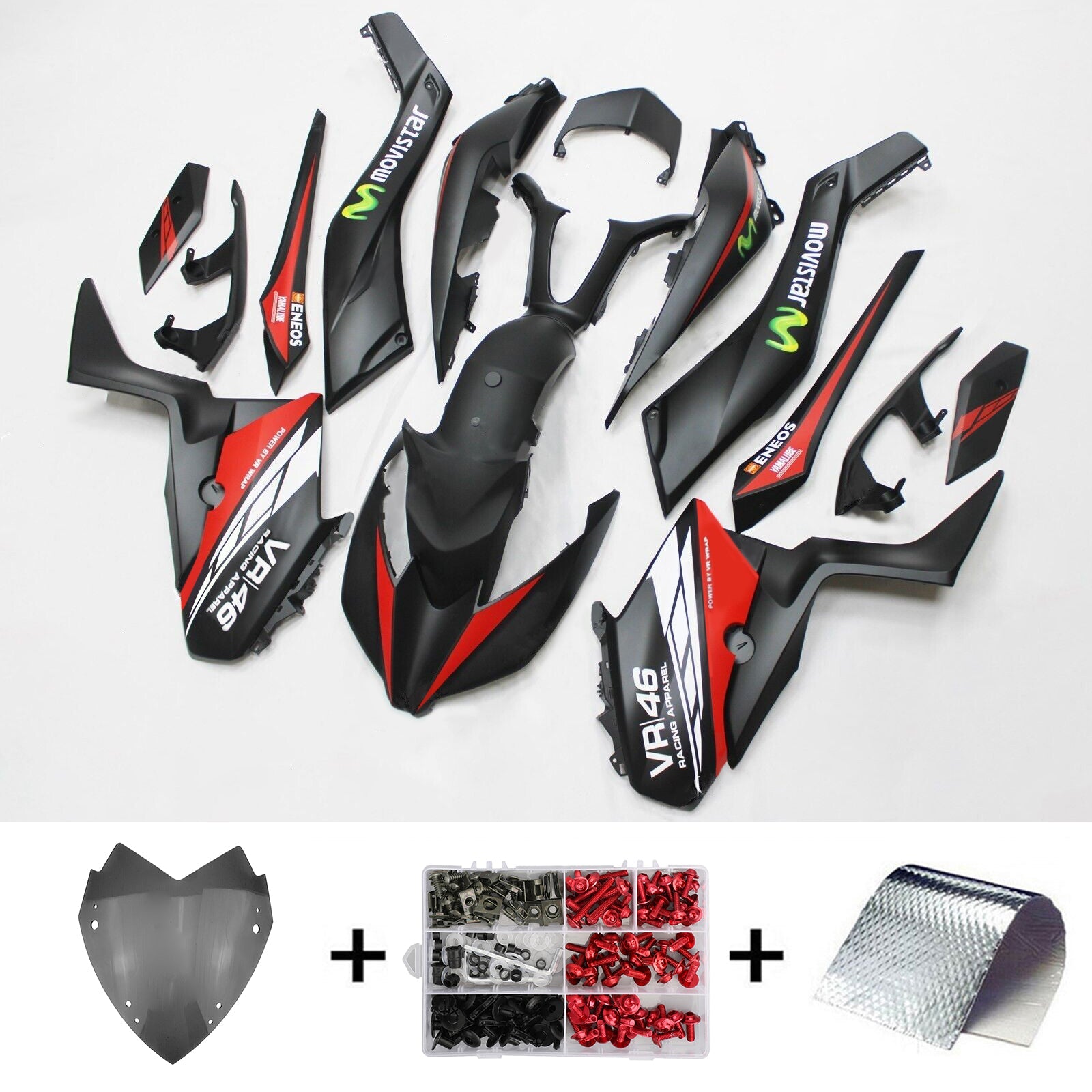 2017-2021 Yamaha XMAX300 Amotopart Injection Fairing Kit Bodywork #110