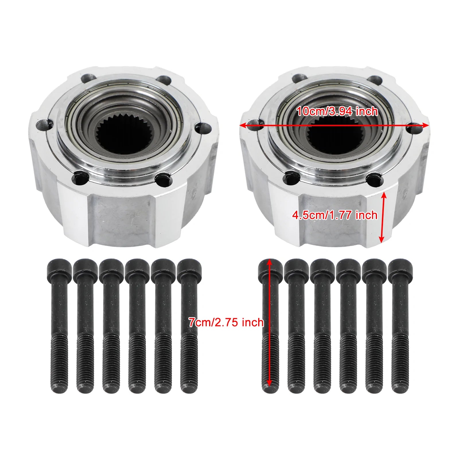 2pcs 2000-2004 Nissan Xterra SE Sport Utility 4-Door 3.3L/XE 3.3L 2.4L Manual Locking Hubs 28 Spline 40250-2S610