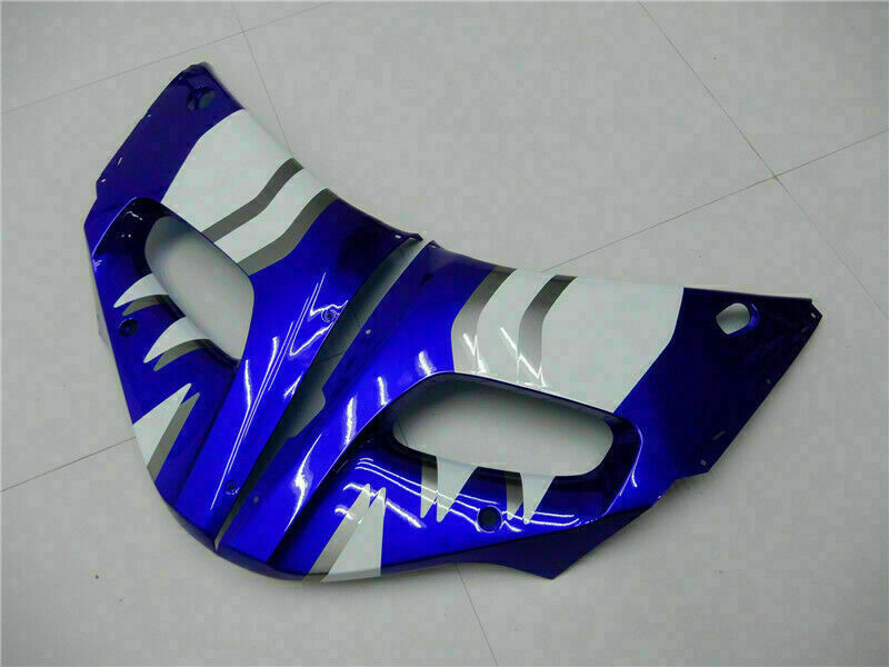 1998-2002 Yamaha YZF R6 Fairing Blue White Fairing Kit by Amotopart