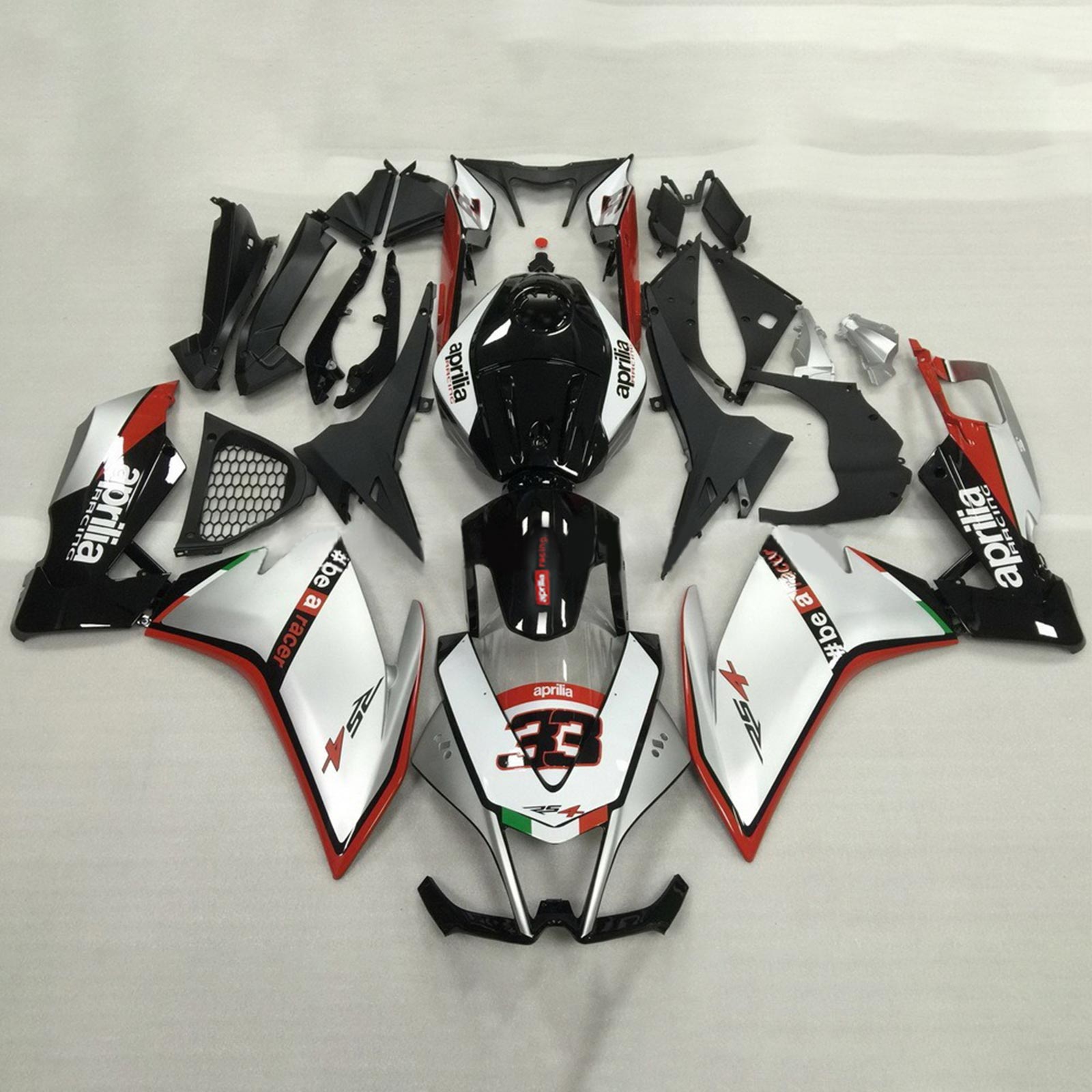 2012-2016 Aprilia RS4 125/50 Amotopart Injection Fairing Kit Bodywork #107