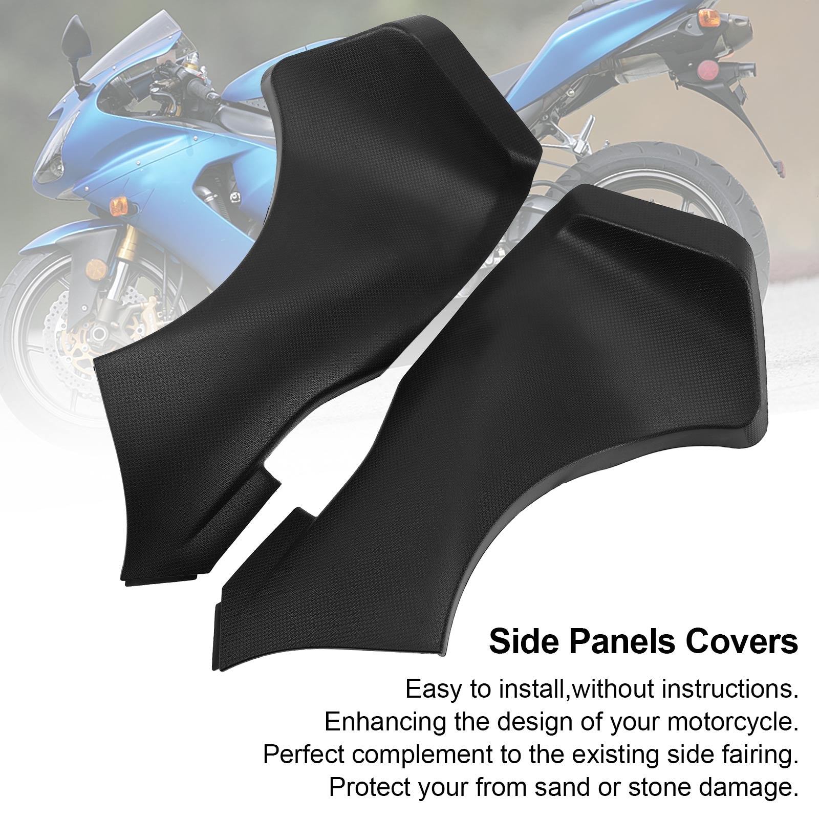 Areyourshop RAM AIR DUCT Cover Panel Trim Fairing Cowl For Kawasaki ZX6 ZX6R 636 2005-2006