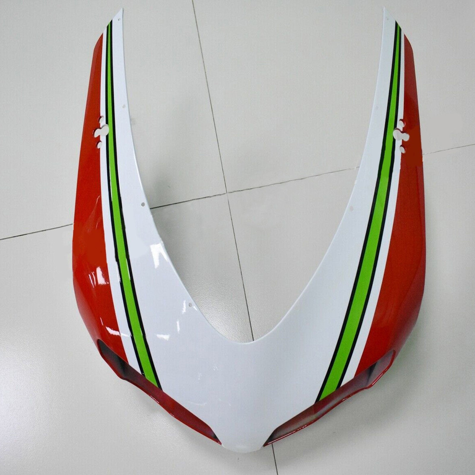 2007-2011 Ducati 1098 1198 848 Red White Fairing Kit