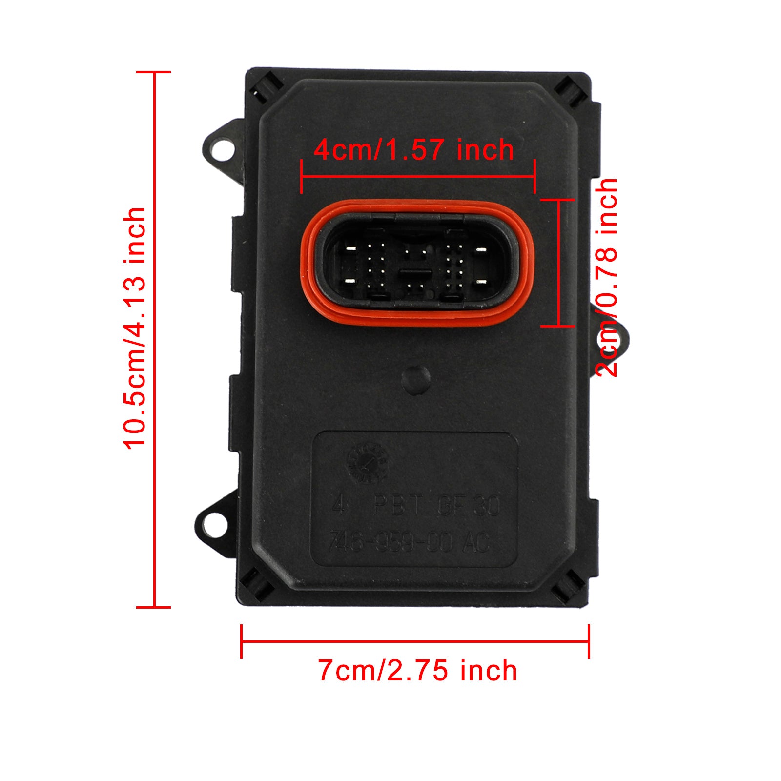 2007-2010 VW Tiguan Xenon Headlight AFS Cornering Leveling Control Module 7L6941329B