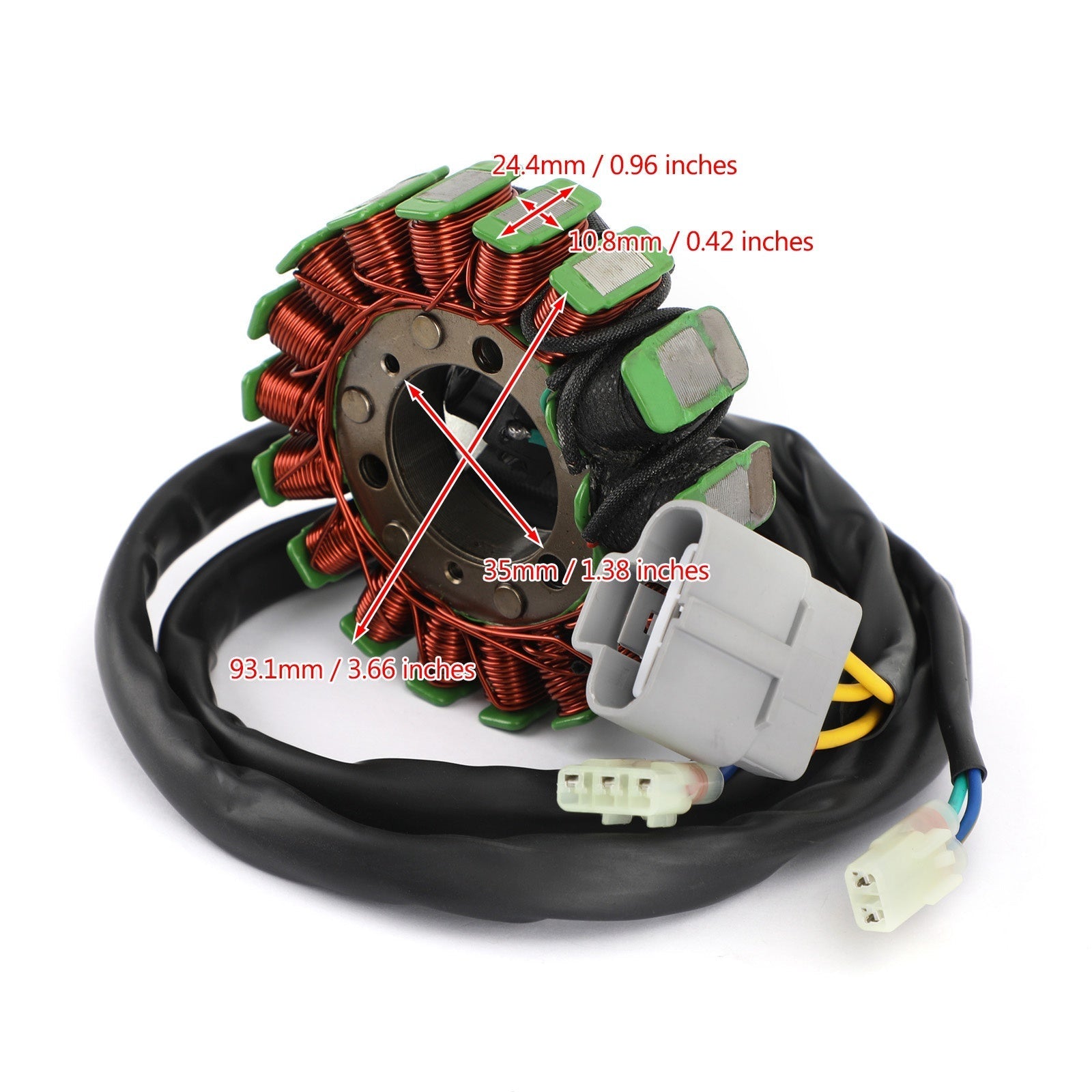 Areyourshop Stator Generator Fit for Honda AVT TRX450R Sportrax 450 2004-2005 31120-HP1-003