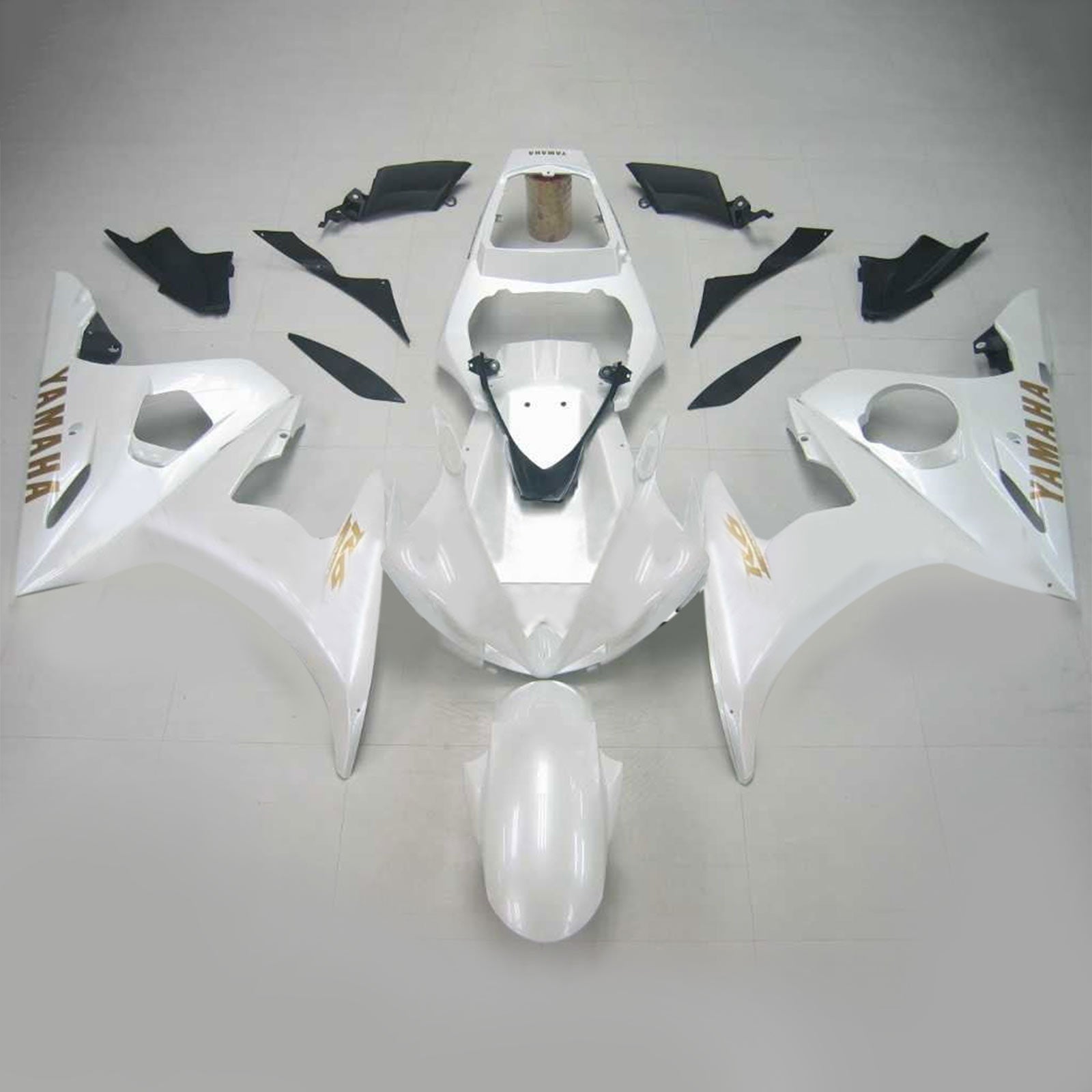 2003-2004 Yamaha YZF 600 R6 2006-2009 R6S Amotopart Injection Fairing Kit Karosseri Plast ABS #126