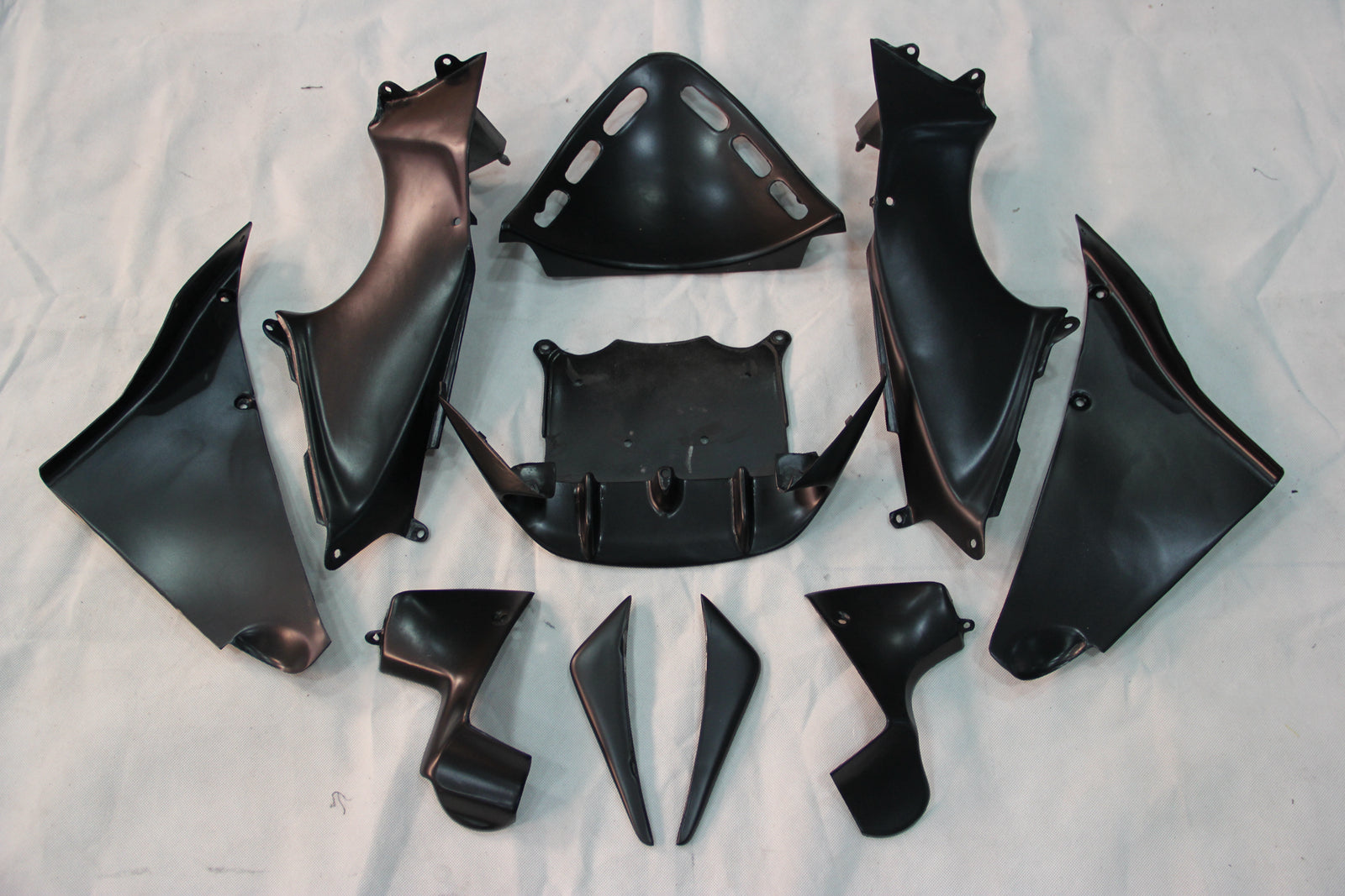 2002-2005 Kawasaki ZX12R Injection Fairing Kit Kawasaki Plastic ABS #6