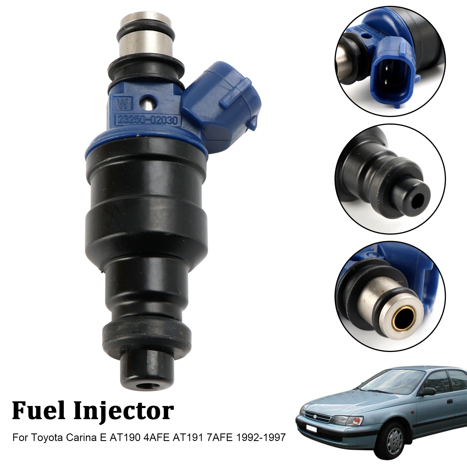 Injecteur de carburant 23250-02030 pour Toyota Carina 1992-1997 23209-02030, 1 pièce