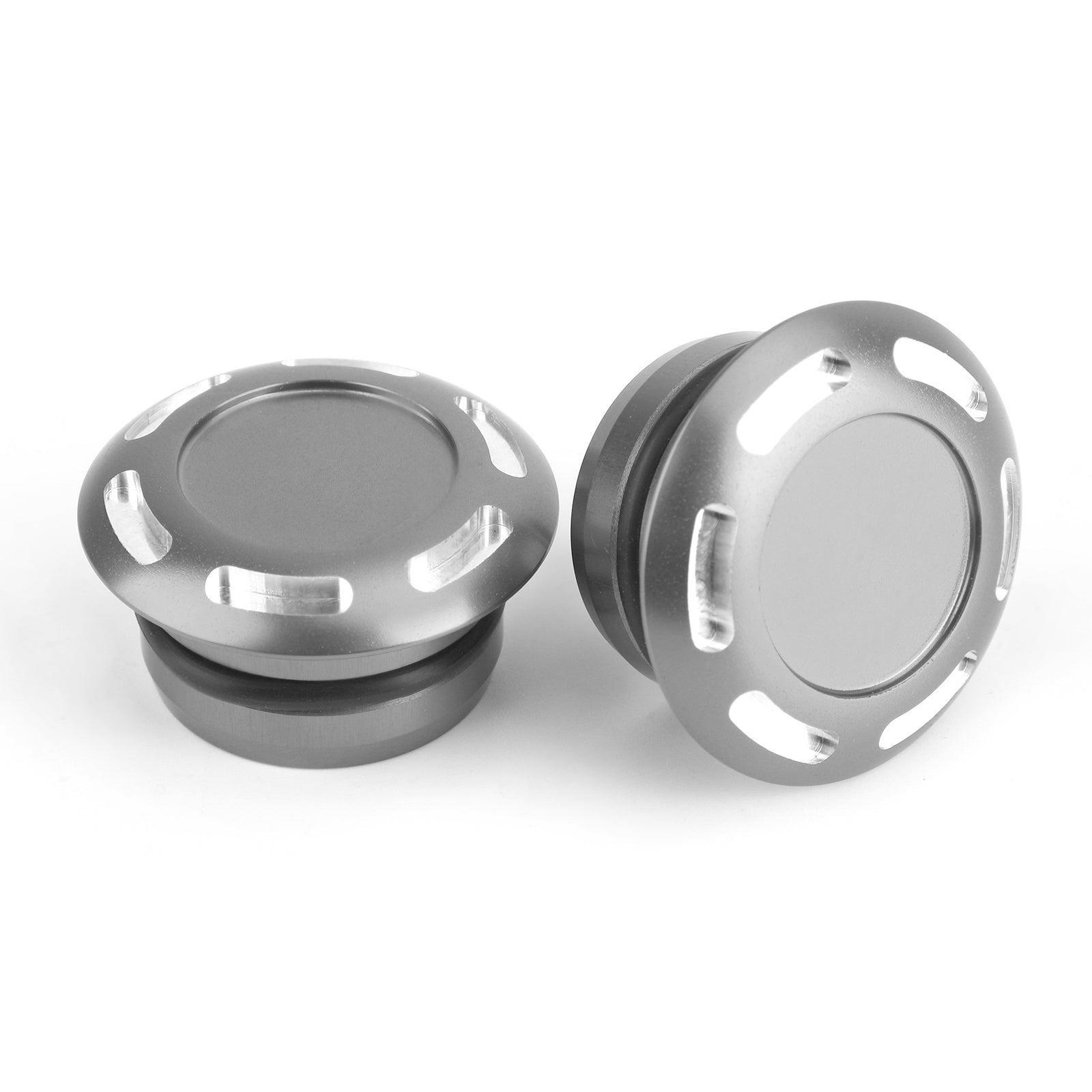 2x Billet Aluminium Frame Plug Cap voor Yamaha T700 Tenere 700 2019-2020 Generiek