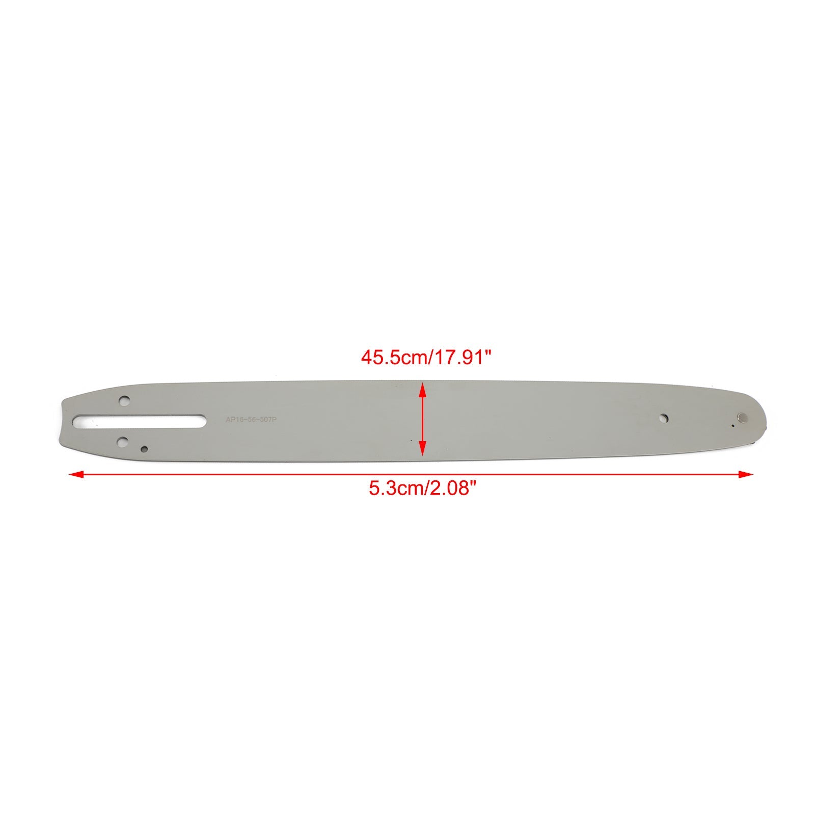 Chaîne de guidage de tronçonneuse 16", calibre 3/8", calibre .050", 56DL, compatible avec Craftsman Echo Poulan