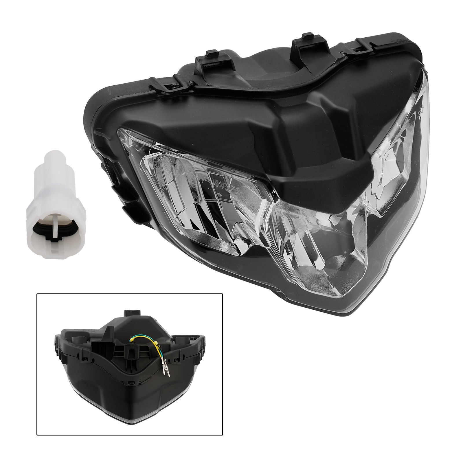 Yamaha Y15ZR V2 2019-2021 Koplampgrille Koplamp Led-beschermer