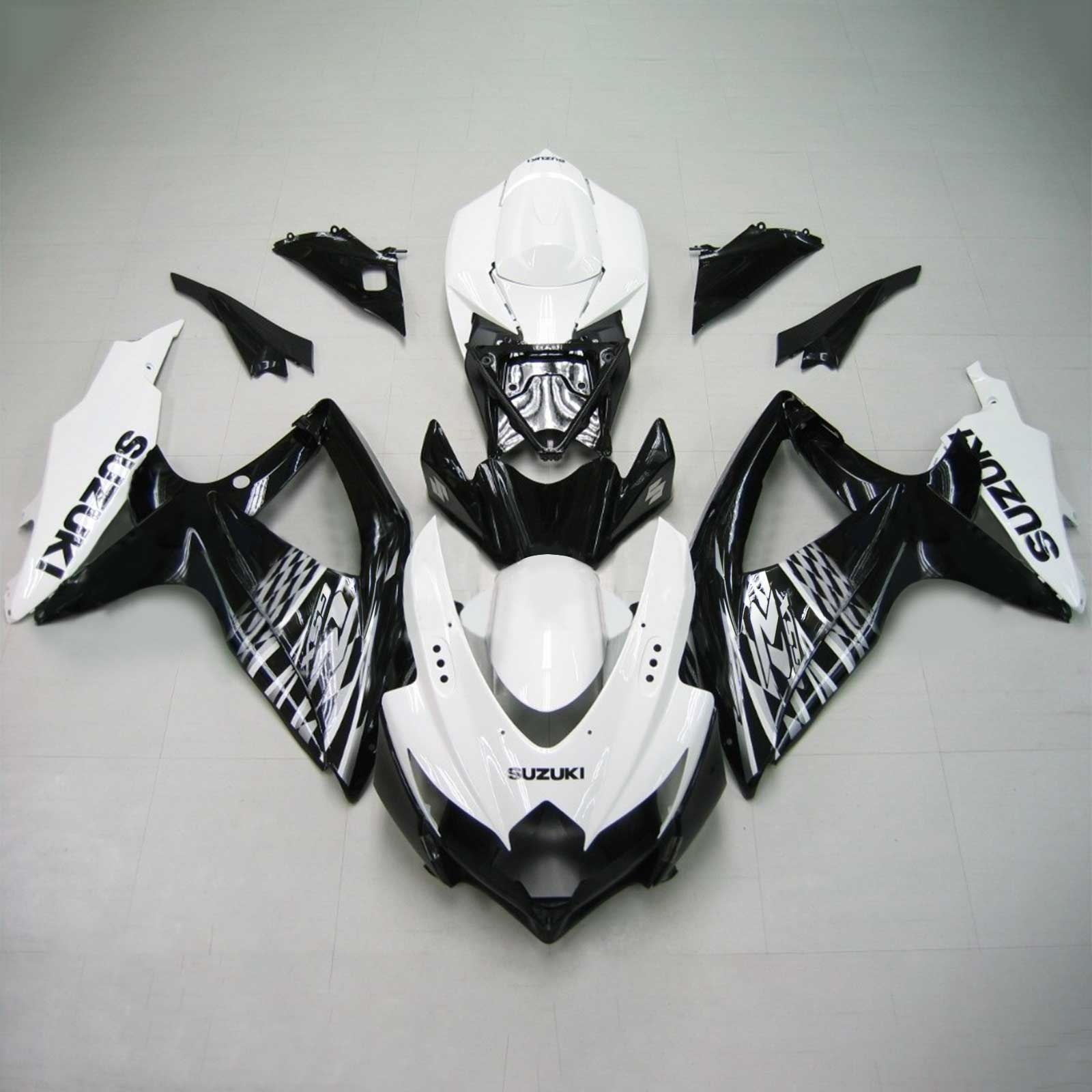 2008-2010 Suzuki GSXR 600/750 K8 Injection Fairing Kit Bodywork Plastic ABS