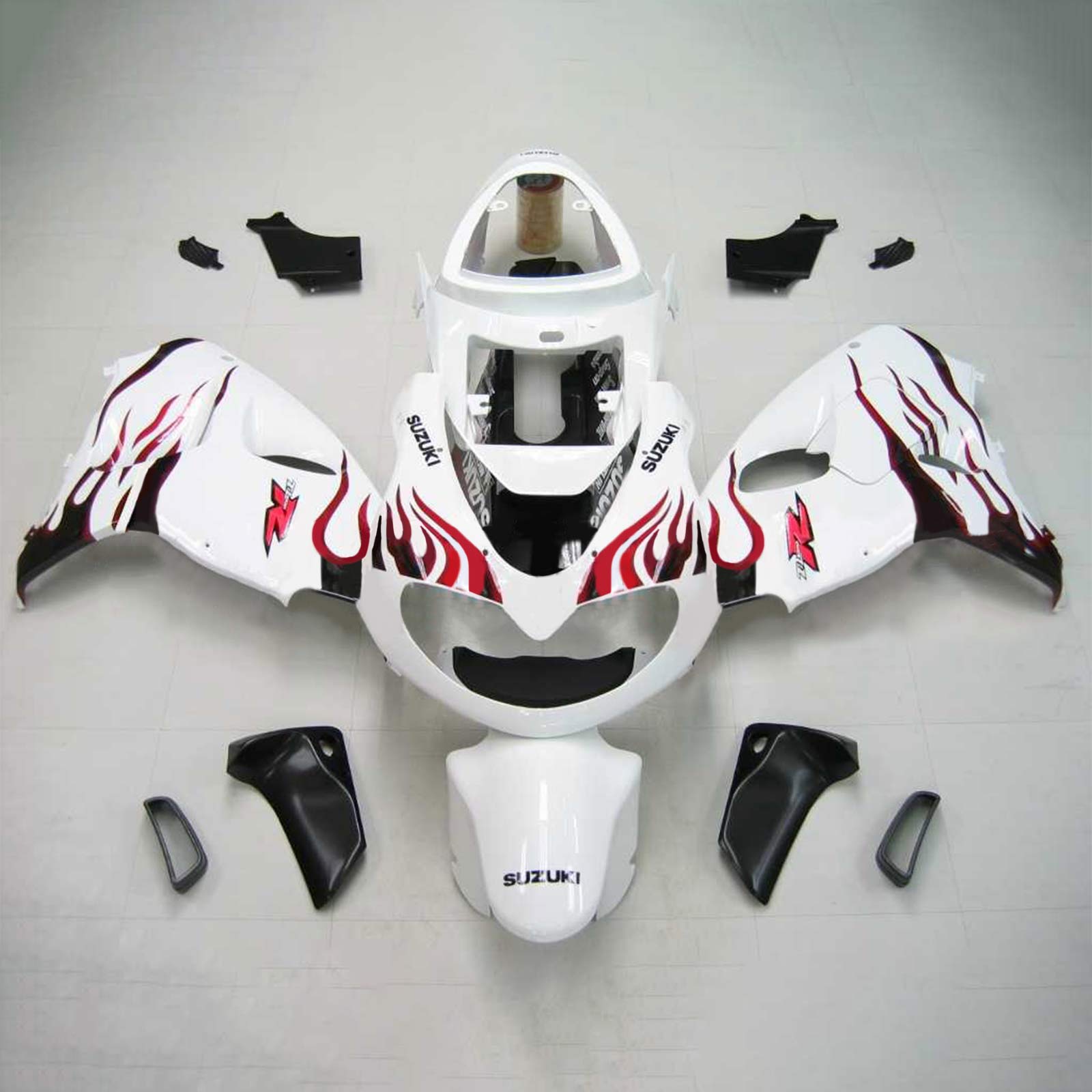 1998-2003 Suzuki TL1000R Amotopart Injection Fairing Kit Bodywork Plastic ABS #128