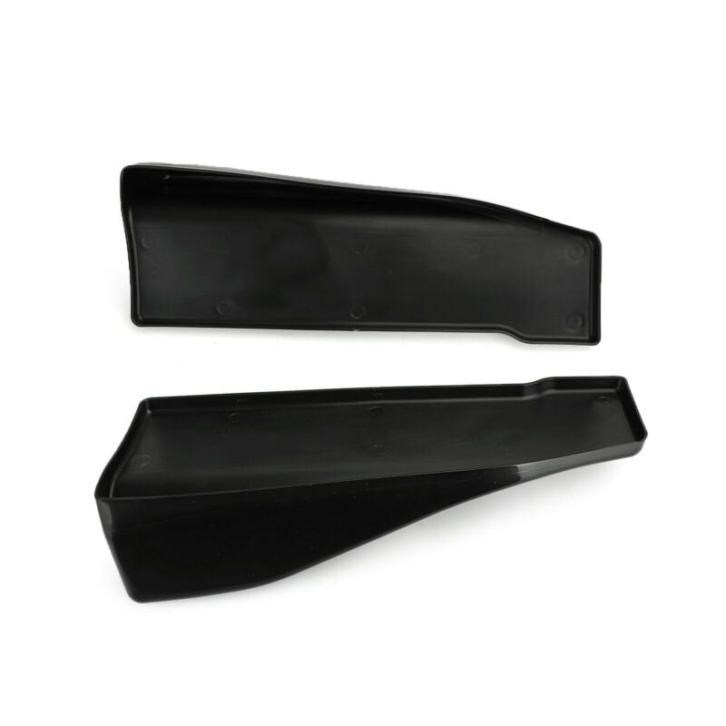 2 pièces 35 cm jupe Spoiler Extension de lèvre arrière séparateurs à bascule ailes Winglet noir générique