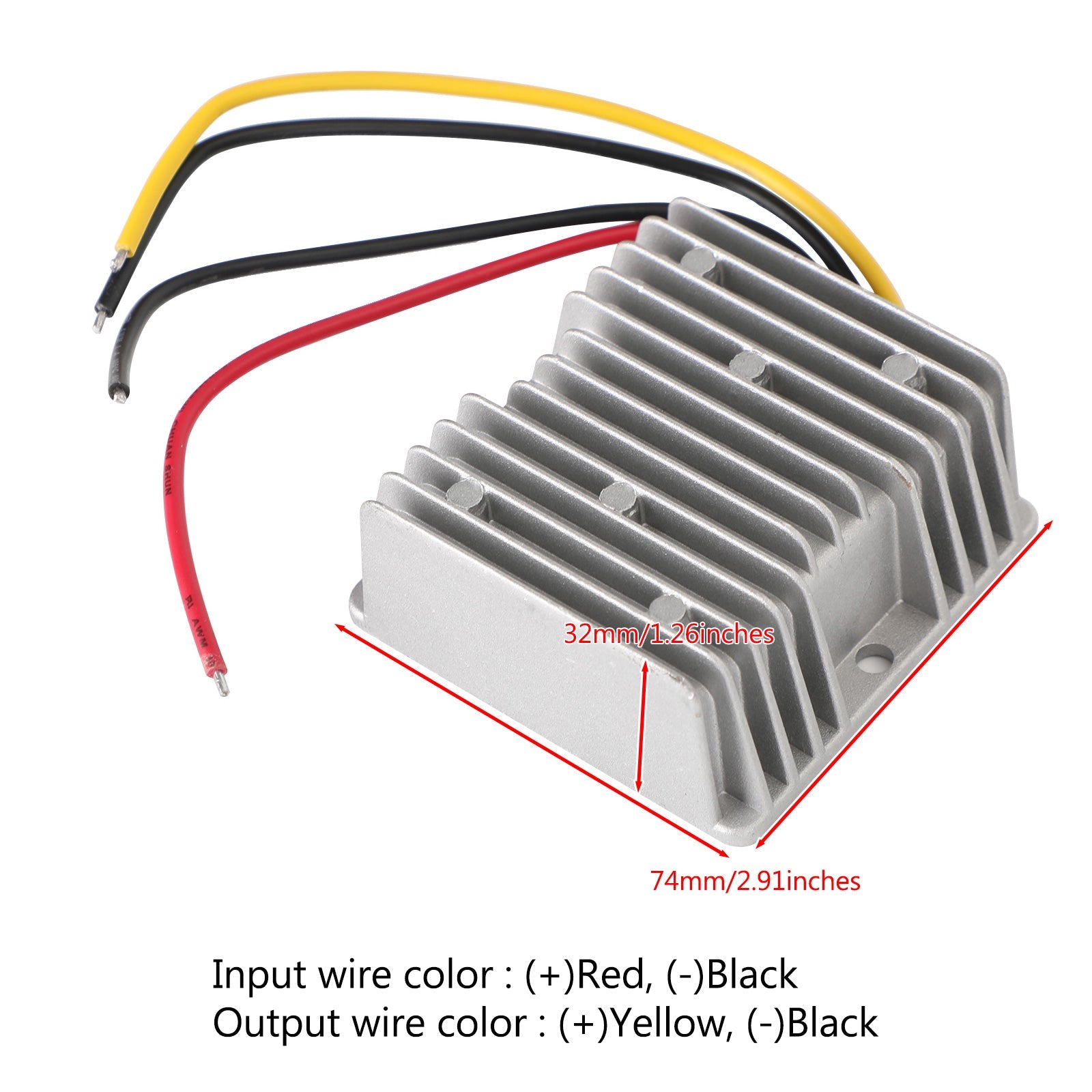 48V 10A Step Down to 24V DC-DC Converter Voltage Reducer Regulator 240W