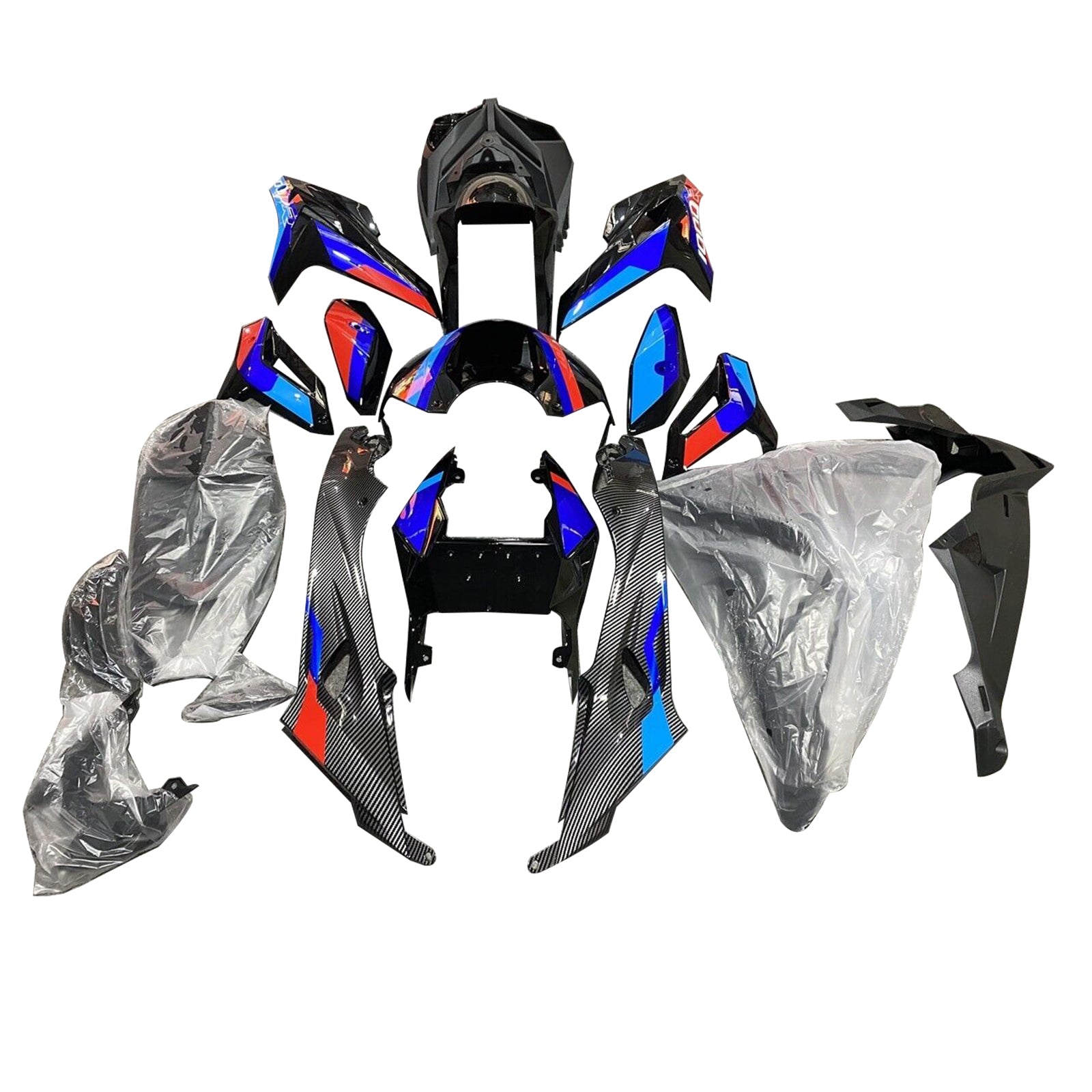 2015-2017 BMW S1000R Kit Carénage Carrosserie Plastique ABS